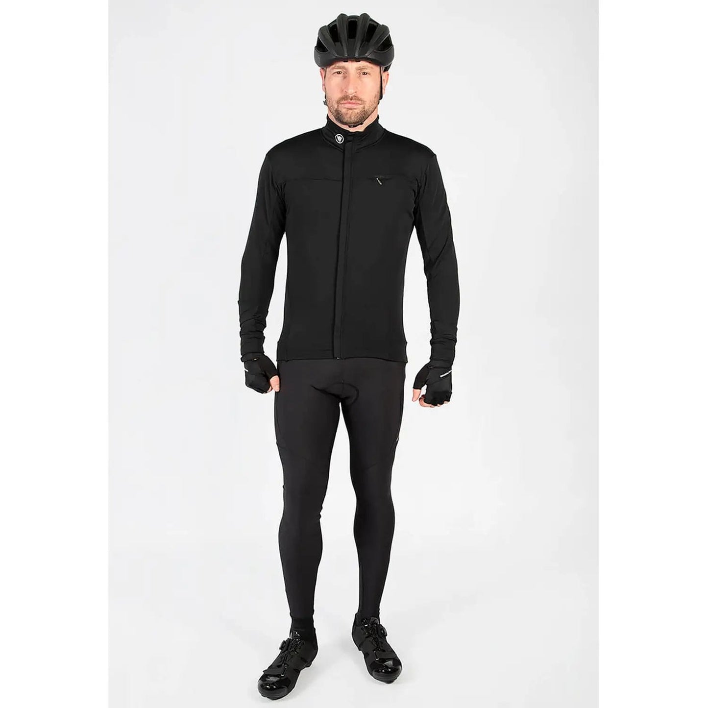 ENDURA XTRACT ROUBAIX L/S JERSEY - BLACK