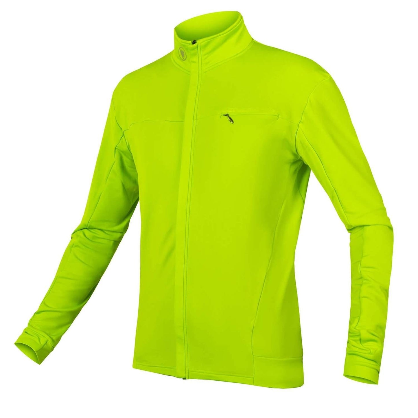 ENDURA XTRACT ROUBAIX L/S JERSEY HI-VIZ YELLOW