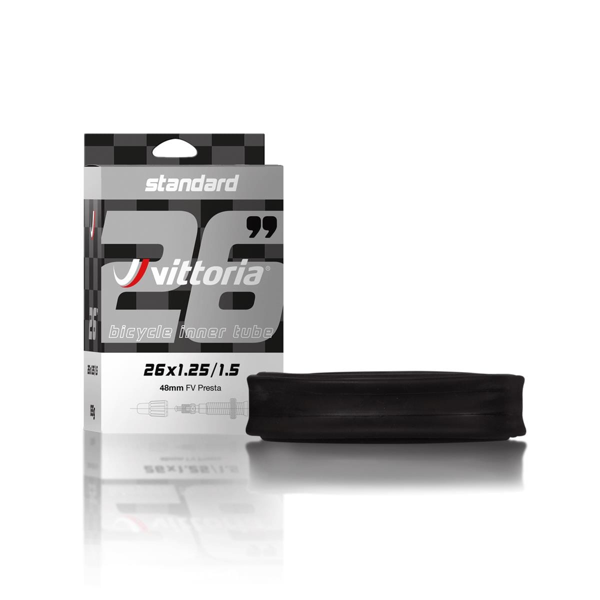 VITTORIA STANDARD 26 FV 48MM INNER TUBE