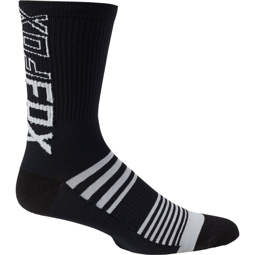 FOX 8" RANGER MTB SOCKS - BLACK