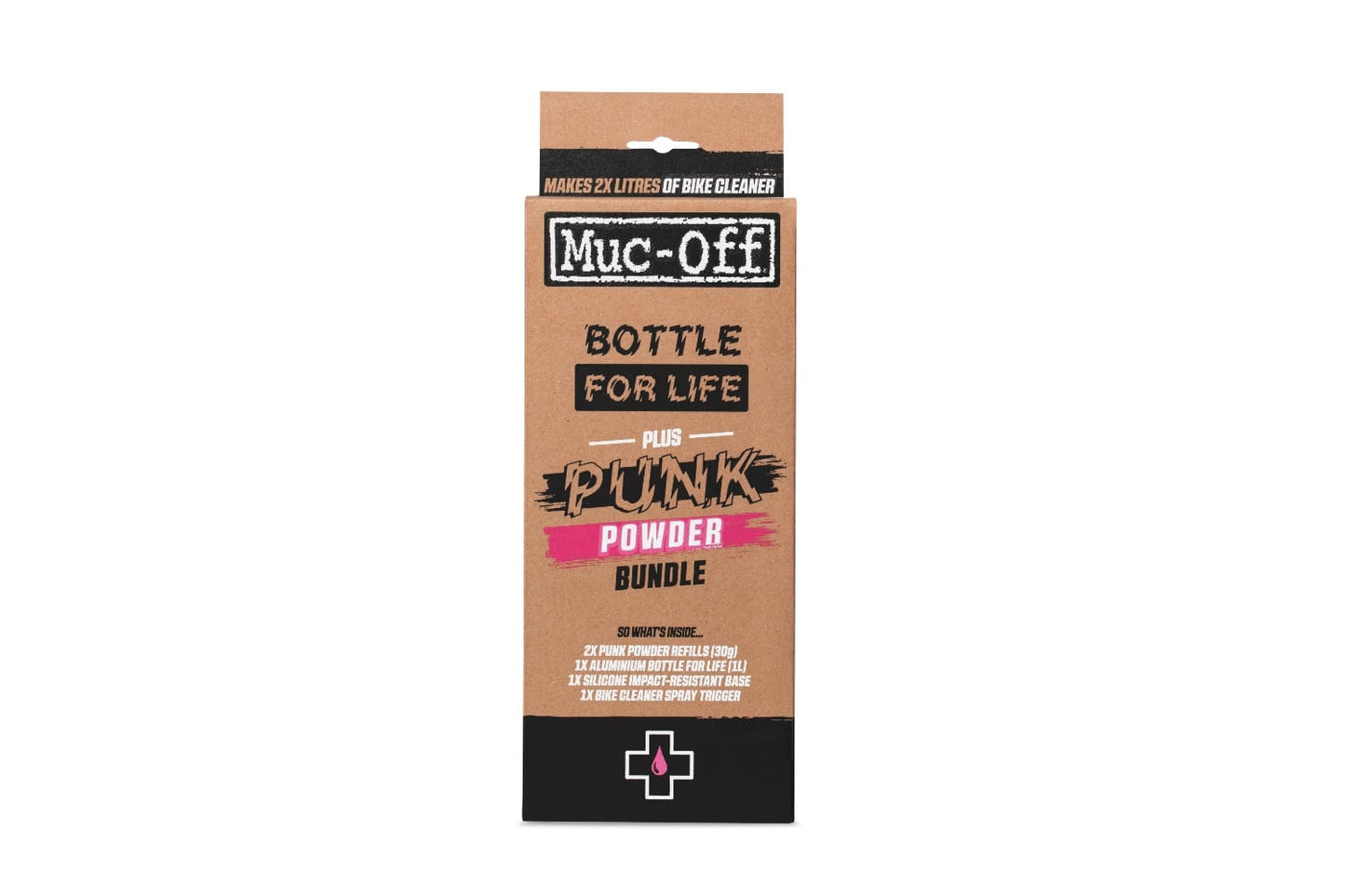 MUC-OFF BOTTLE FOR LIFE BUNDLE - 4 POWDER PACK PUNK POWDER