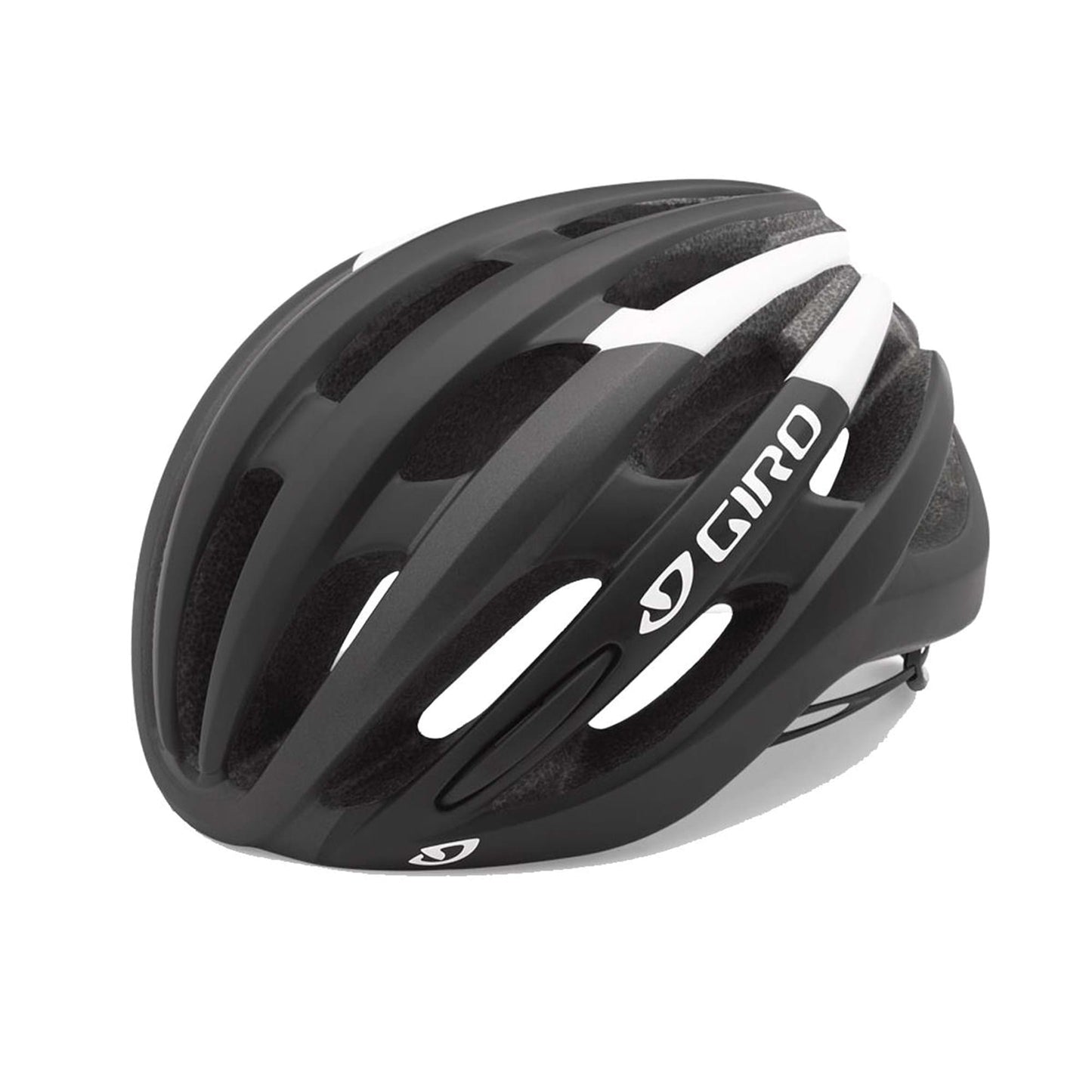 GIRO FORAY ROAD HELMET - BLACK/WHITE