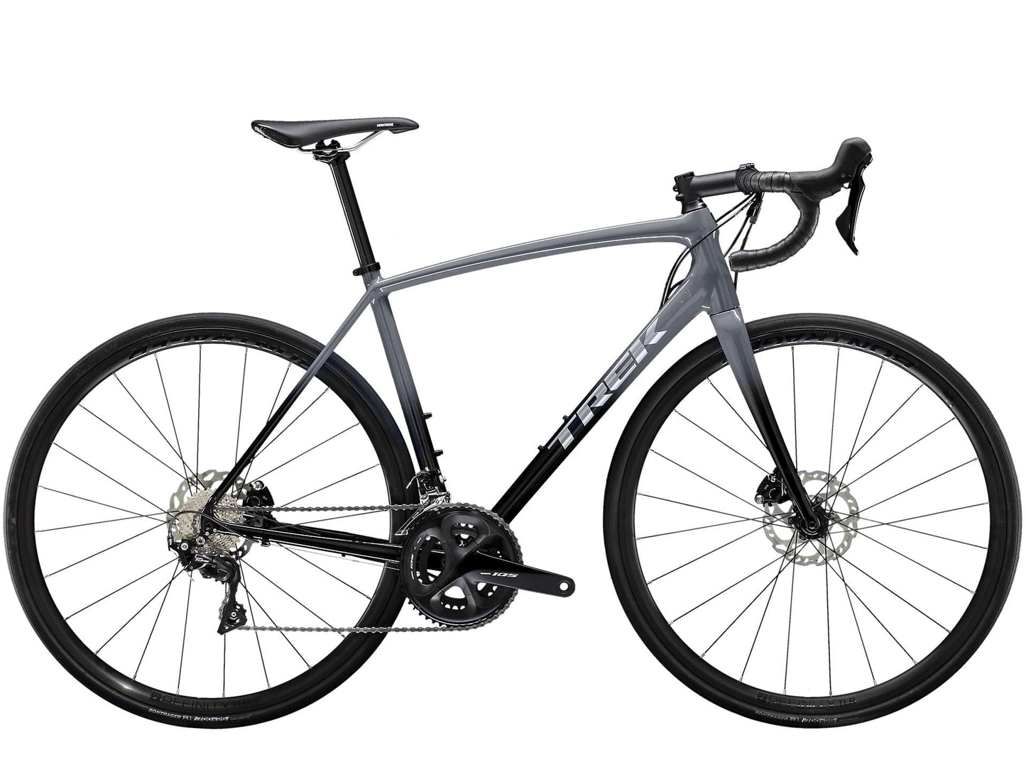 TREK EMONDA ALR 5 DISC ROAD BIKE 2022 - SLATE TO TREK BLACK FADE