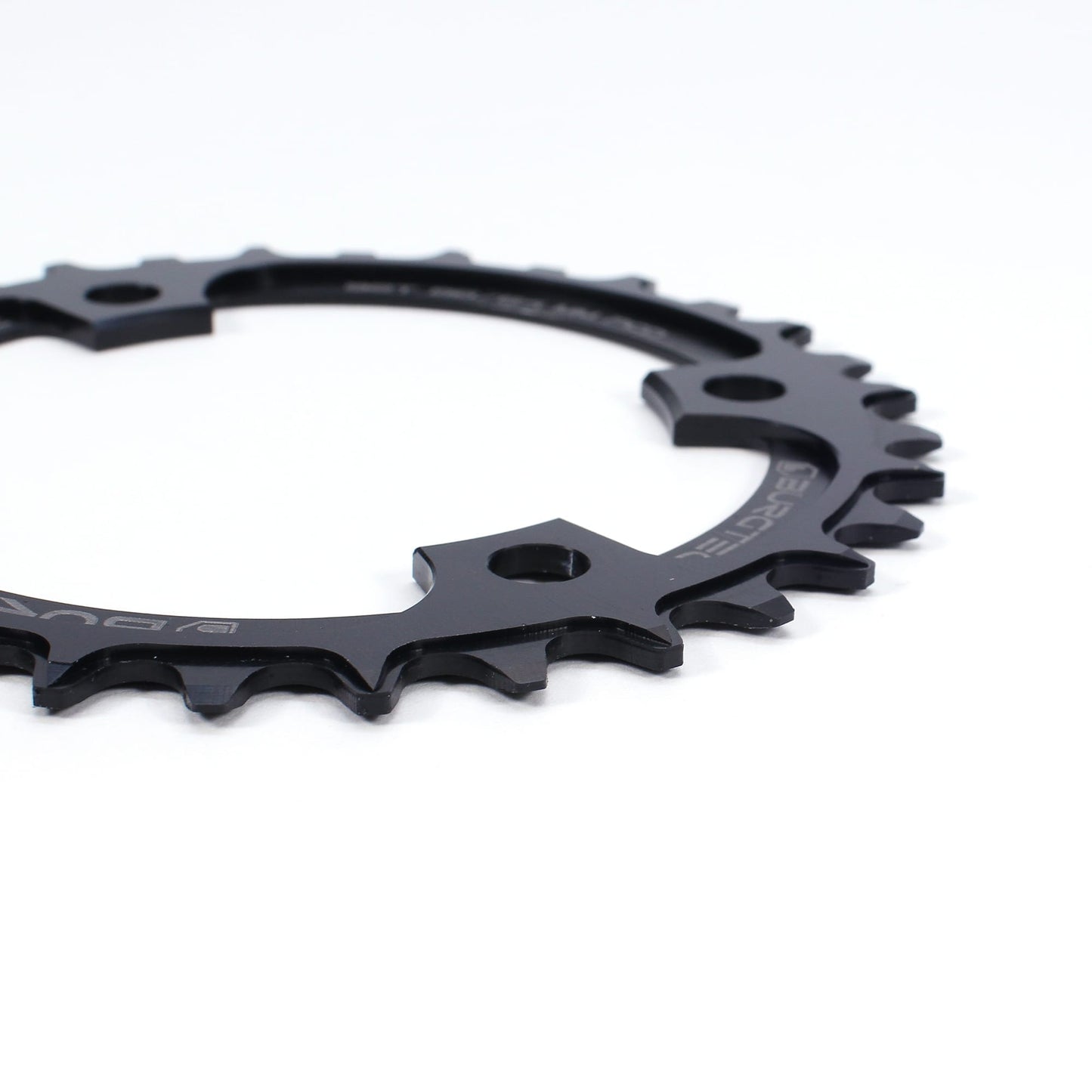 BURGTEC PCD THICK THIN CHAINRING - BURGTEC BLACK