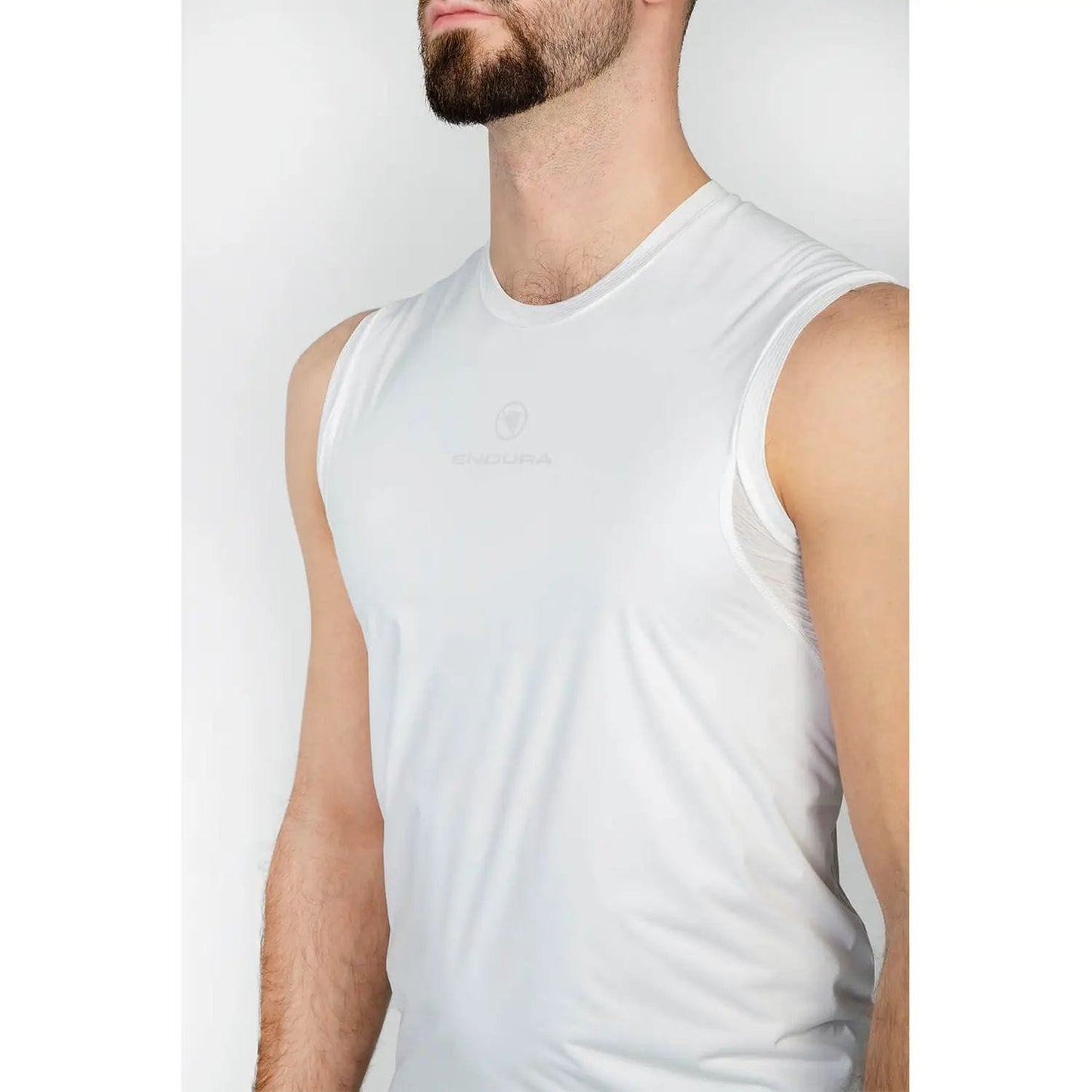 ENDURA TRANSLITE WINDPROOF S/L BASELAYER - WHITE