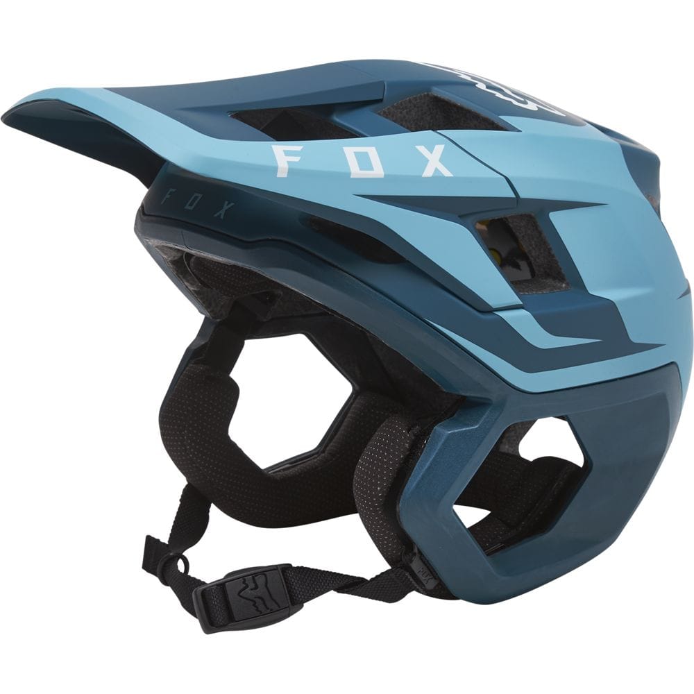 FOX DROPFRAME PRO SIDESWIPE MTB HELMET - SLATE BLUE