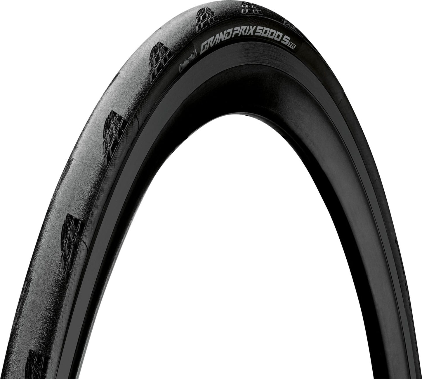 CONTINENTAL GRAND PRIX 5000S TUBELESS READY ROAD TYRE - BLACK/BLACK