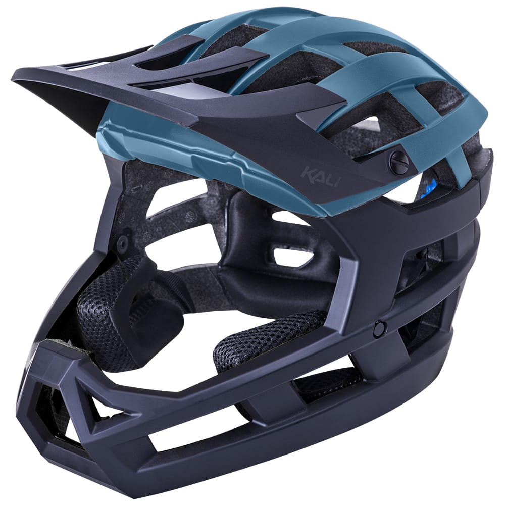 KALI INVADER 2.0 FULL FACE HELMET MATT THUNDER & BLACK