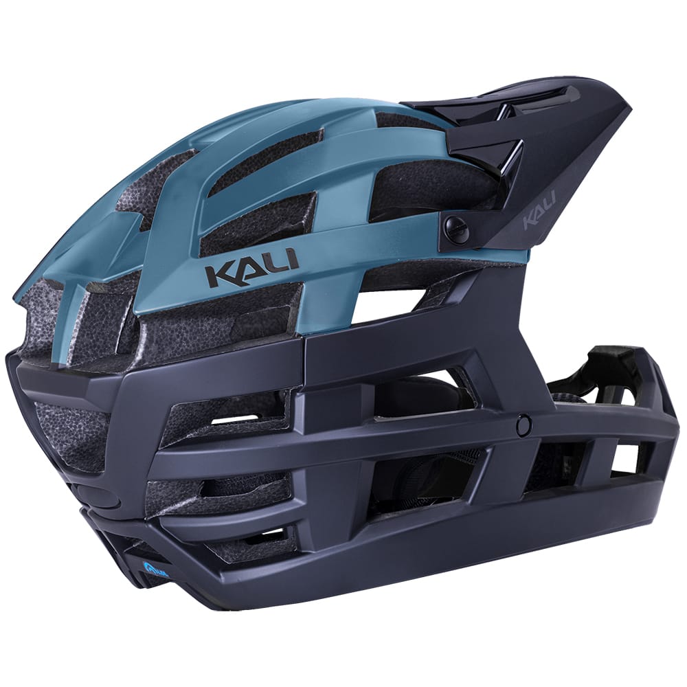 KALI INVADER 2.0 FULL FACE HELMET MATT THUNDER & BLACK