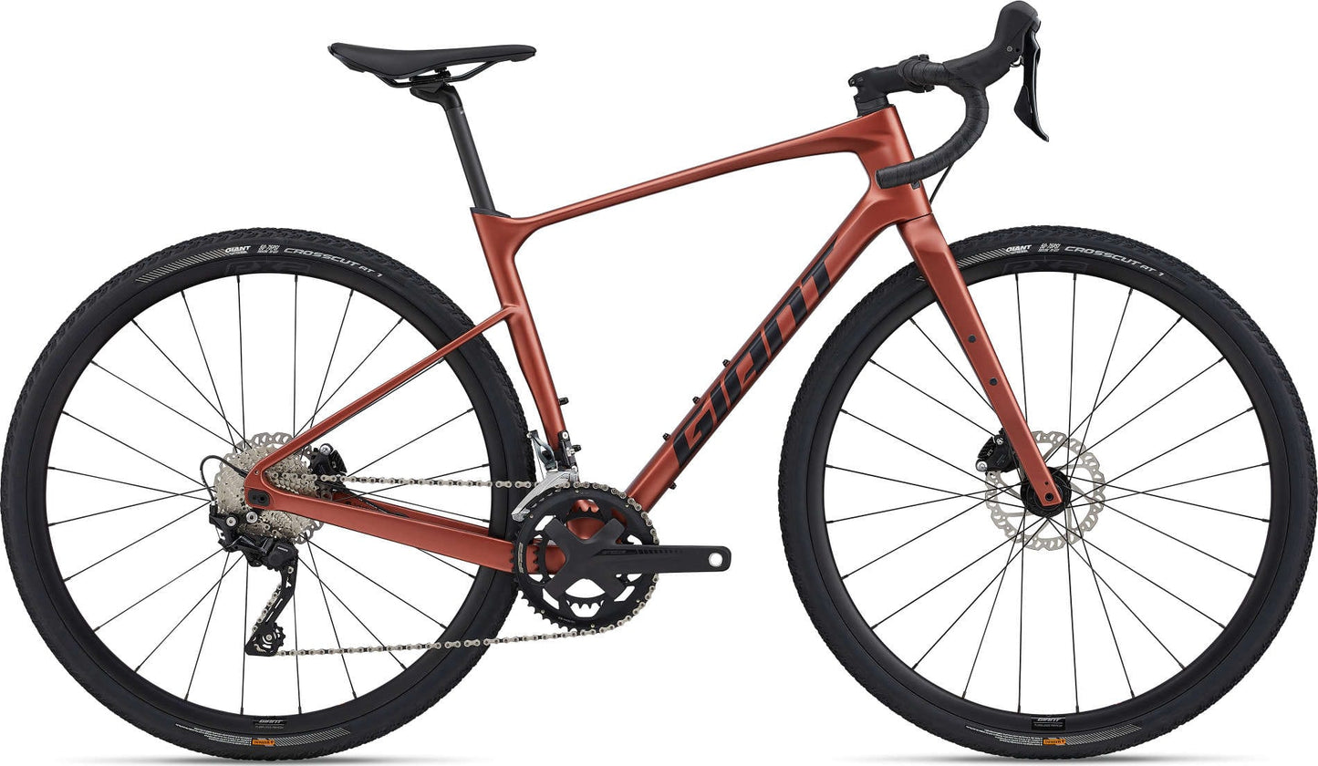 GIANT REVOLT ADVANCED 3 GRAVEL BIKE 2022 - TERRACOTTA