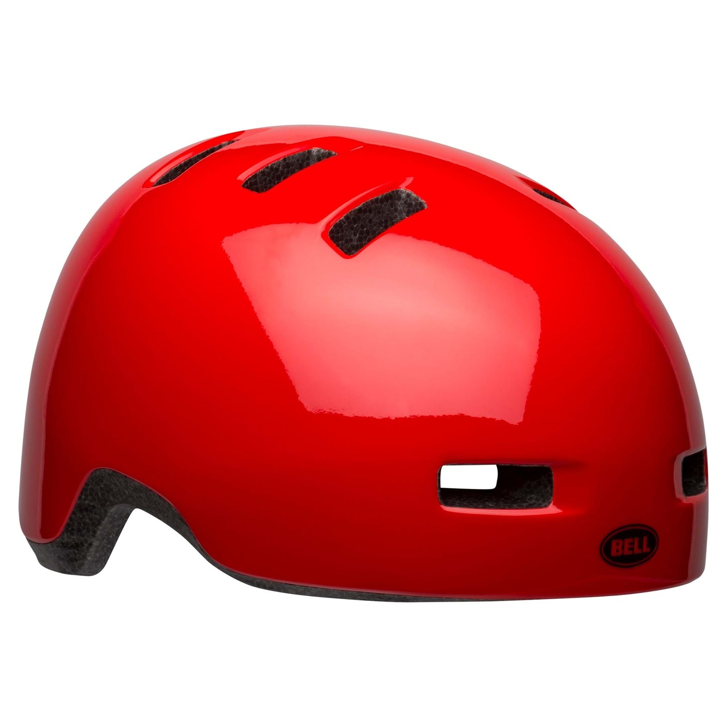 BELL LIL RIPPER UNI-SIZE TODDLER HELMET - SOLID GLOSS RED