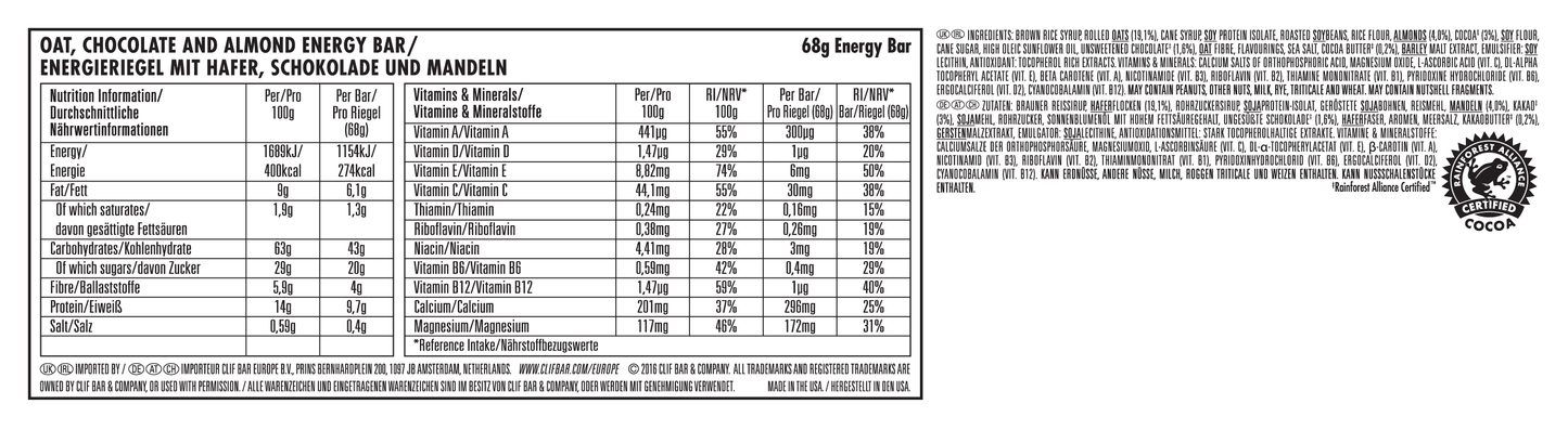 CLIF BAR - 68g