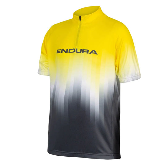 ENDURA KIDS XTRACT S/S JERSEY - HI-VIZ YELLOW