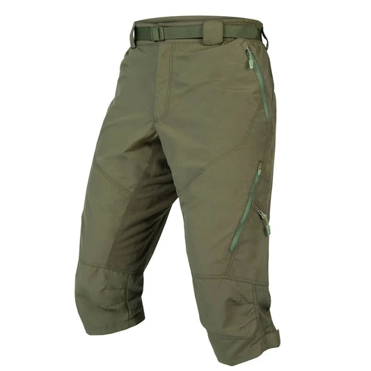 ENDURA HUMMVEE 3/4 SHORT II WITH LINER - FOREST GREEN