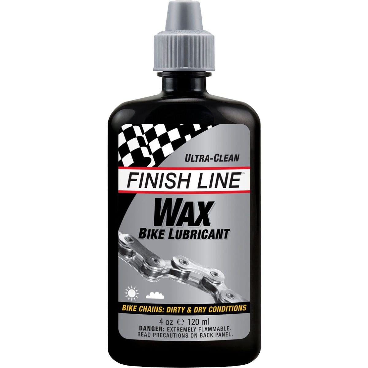 FINISH LINE KRYTECH WAX CHAIN LUBE - 2OZ