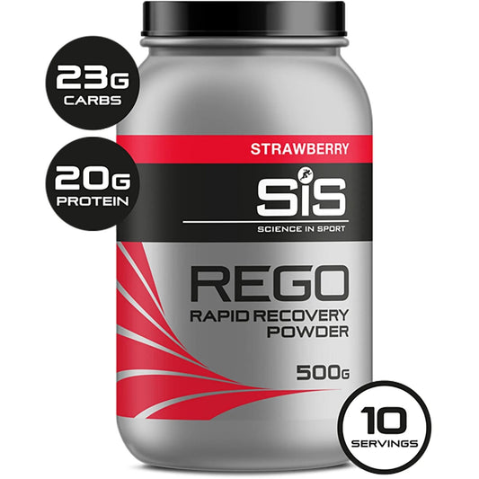 SIS REGO RAPID RECOVERY DRINK 500G - STRAWBERRY