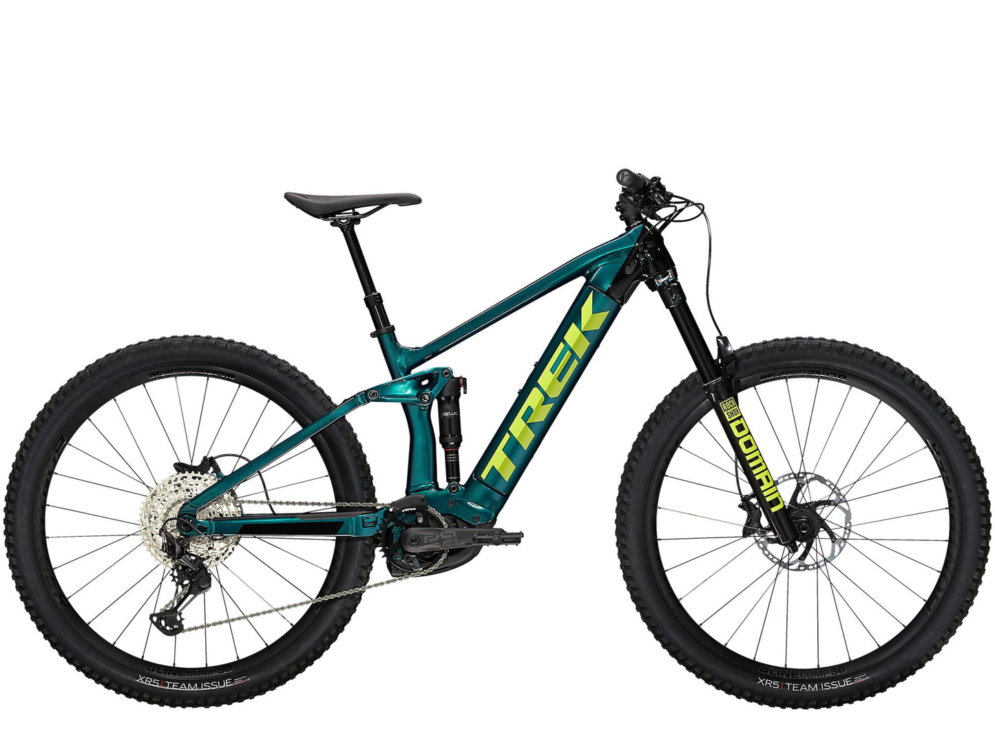 TREK RAIL 7 GEN 2 SLX XT 625wh E-MTB BIKE 2023 - DARK AQUATIC/TREK BLACK