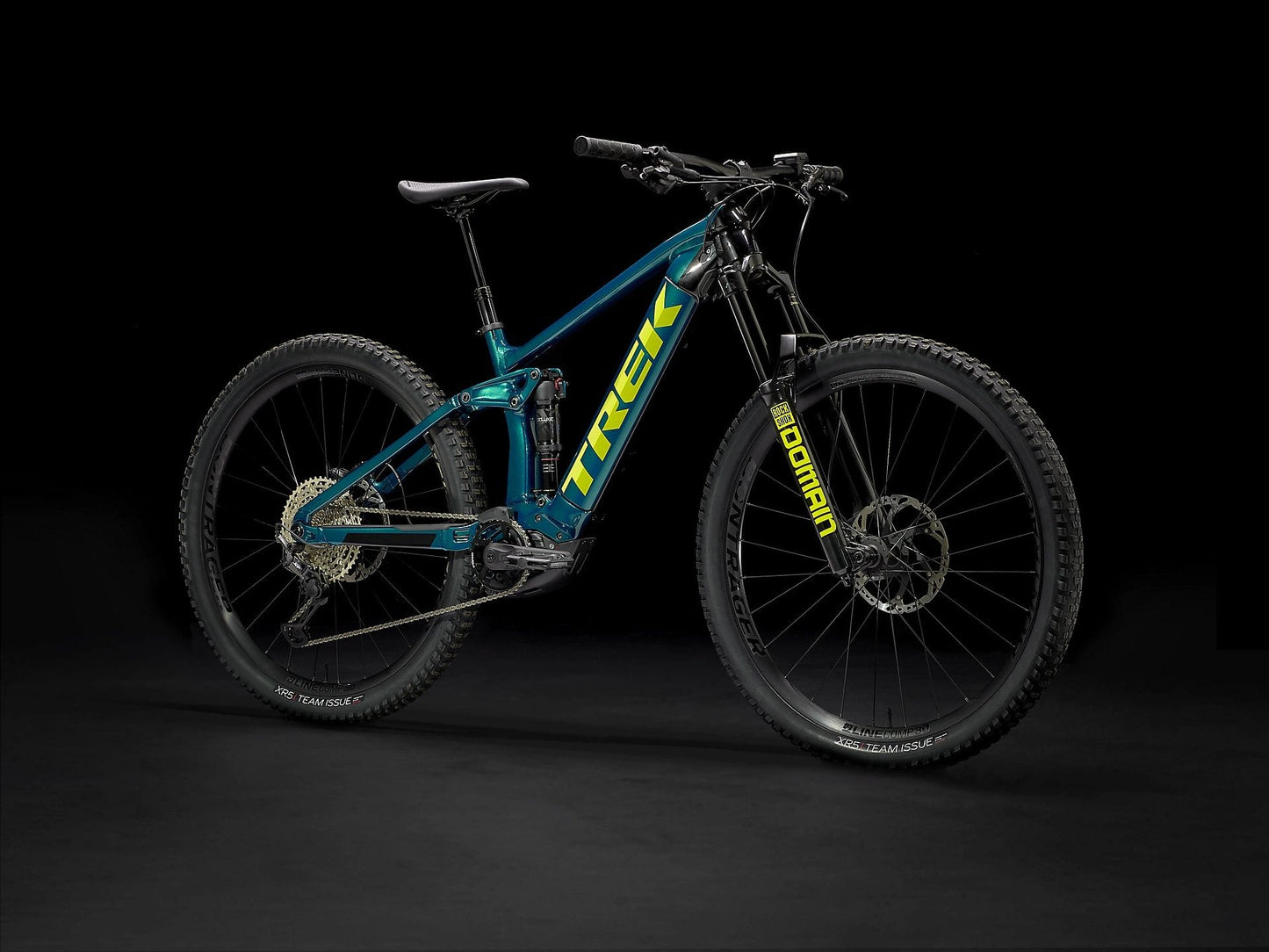TREK RAIL 7 GEN 2 SLX XT 625wh E-MTB BIKE 2023 - DARK AQUATIC/TREK BLACK