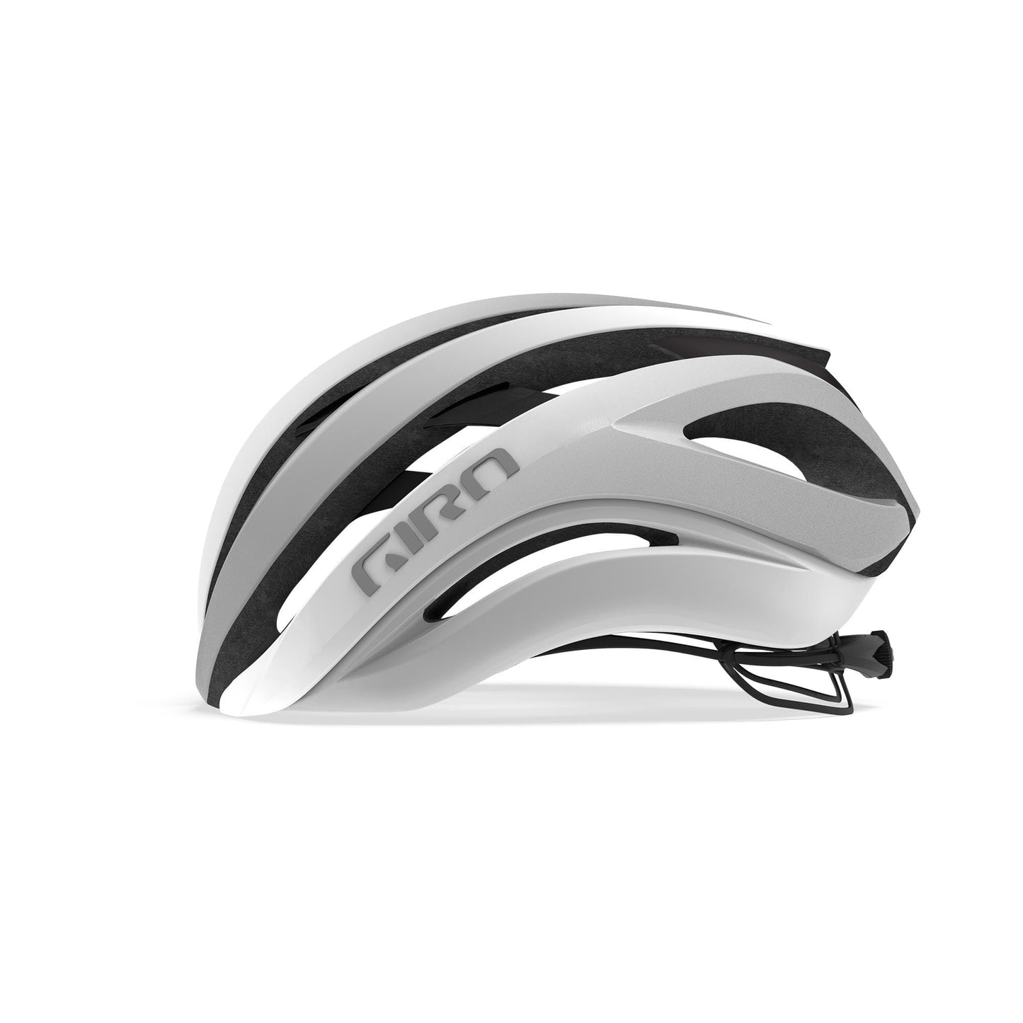 GIRO AETHER SPHERICAL ROAD HELMET - MATTE WHITE/SILVER