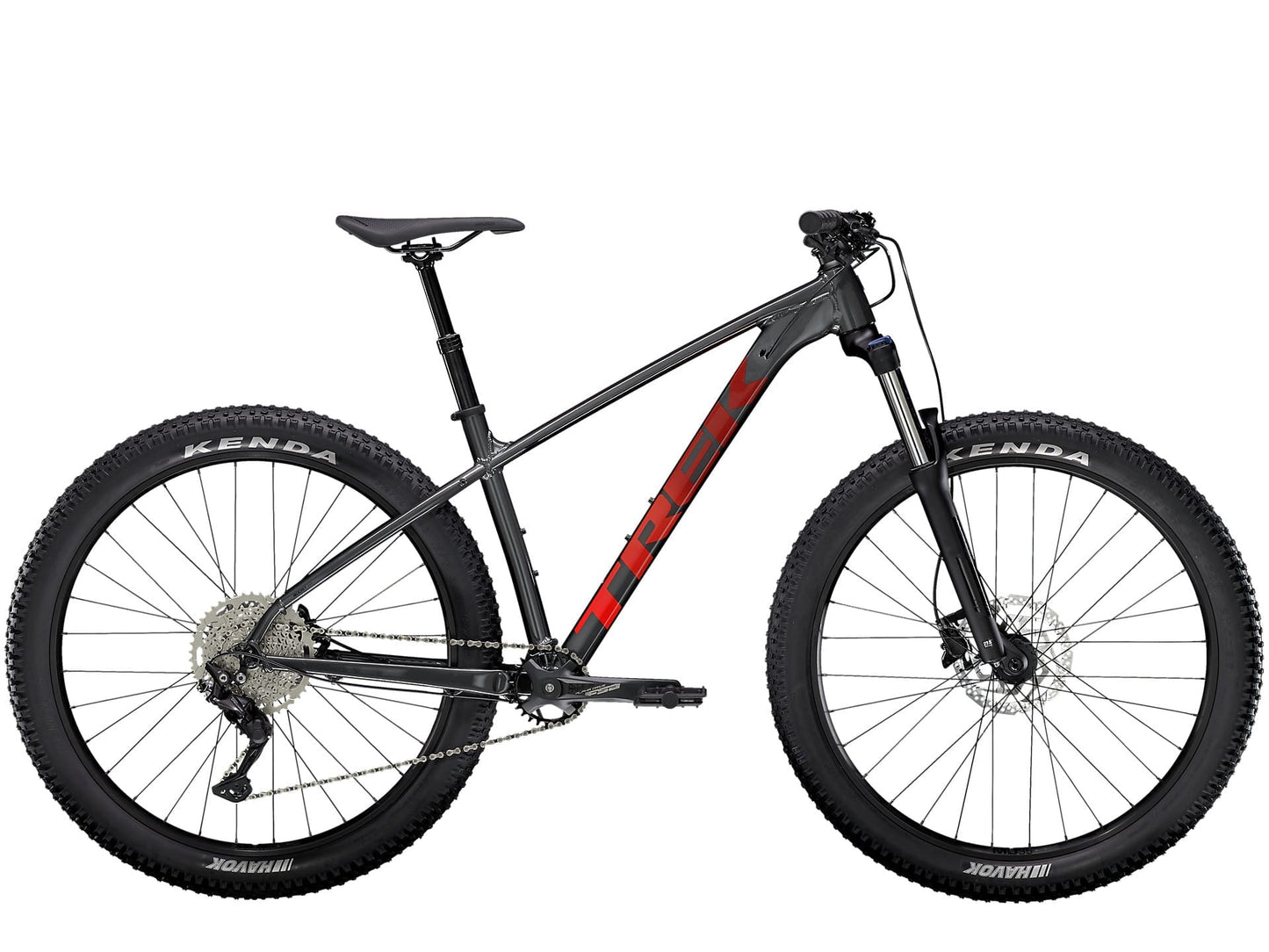 TREK ROSCOE 6 HARDTAIL MTB BIKE 2023 - LITHIUM GREY/COBRA BLOOD