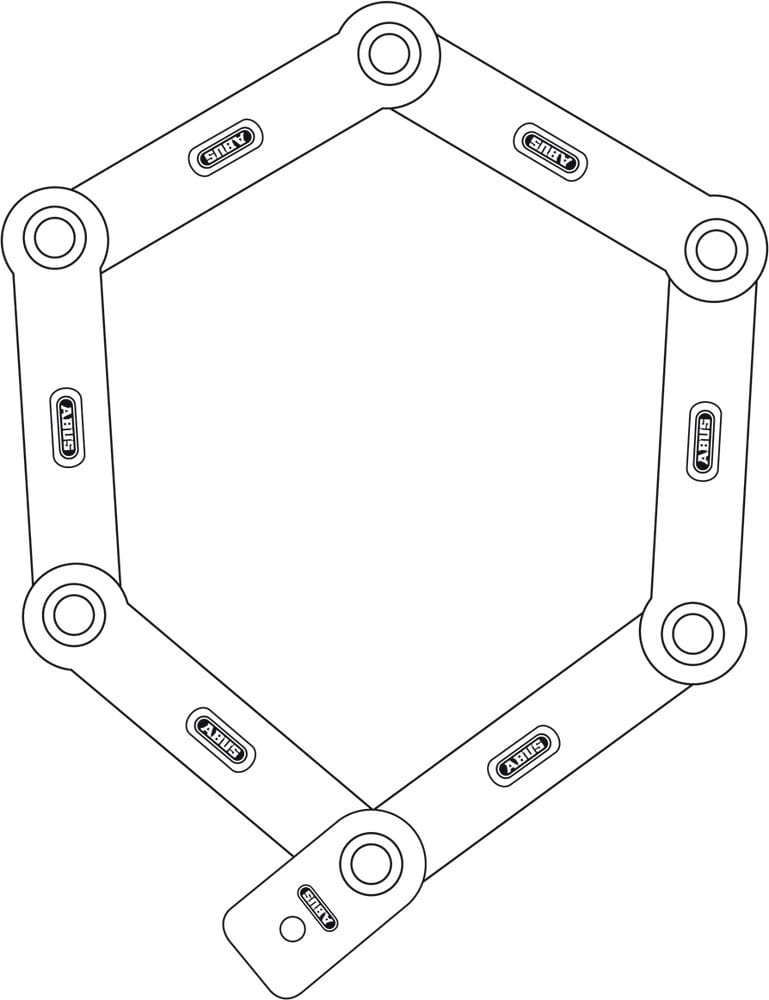 ABUS BORDO GRANIT XPLUS 6500 FOLDING LOCK