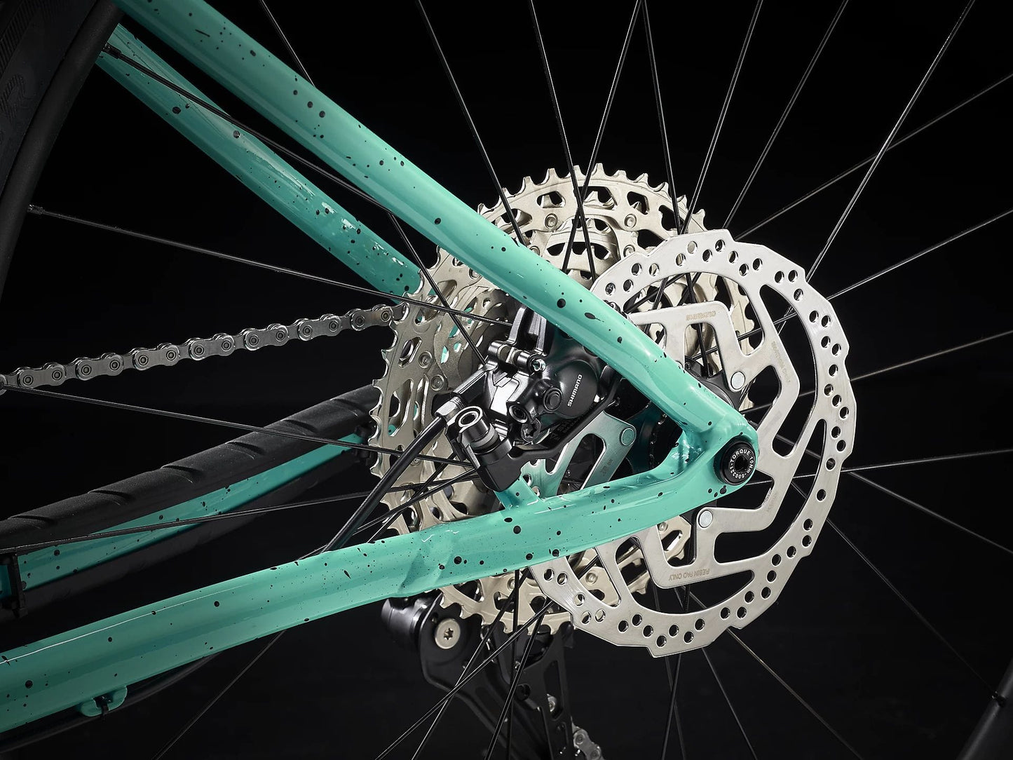 TREK ROSCOE 7 HARDTAIL MTB BIKE 2024 MIAMI GREEN/TREK BLACK