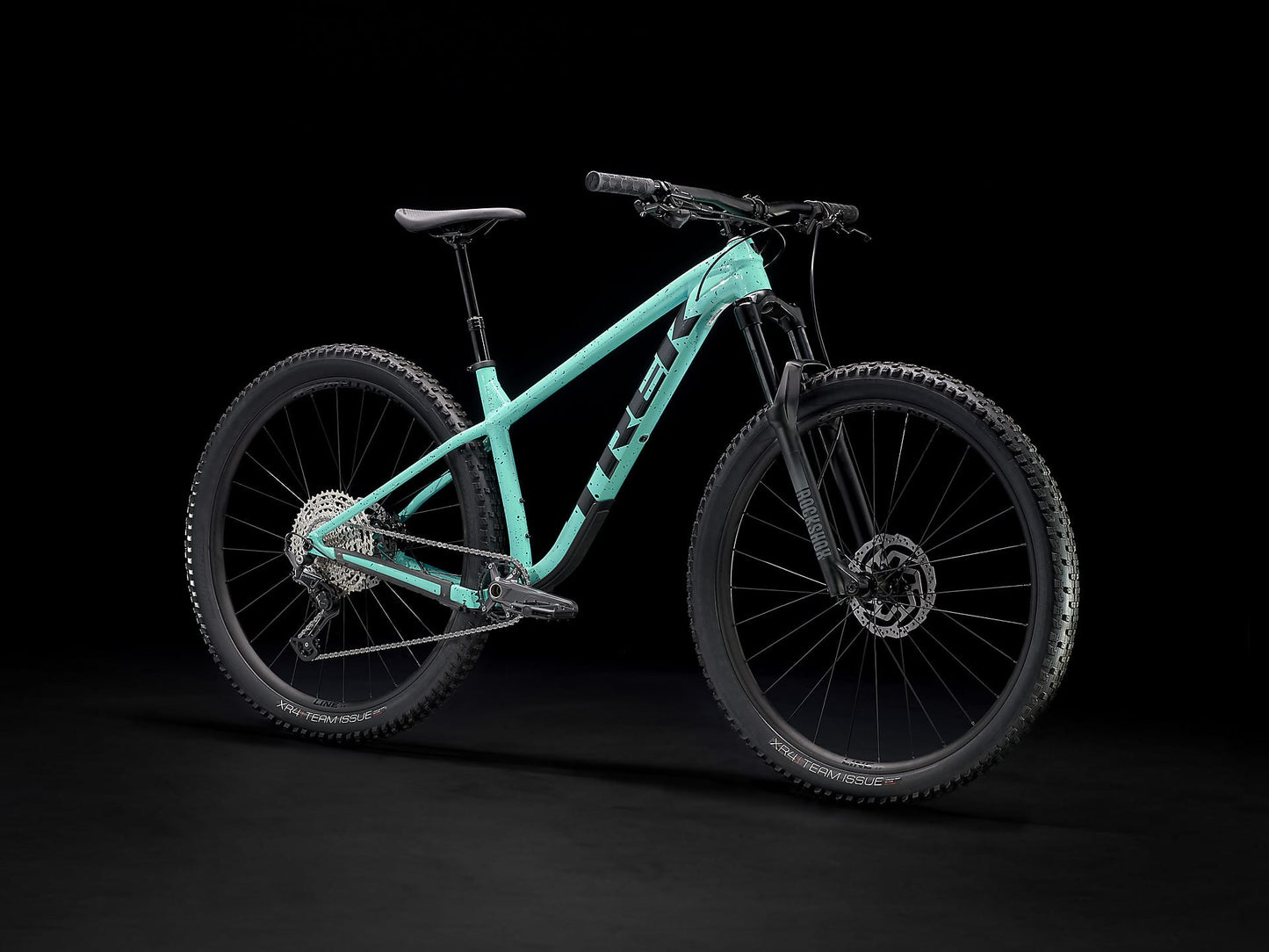 TREK ROSCOE 7 HARDTAIL MTB BIKE 2024 - MIAMI GREEN/TREK BLACK