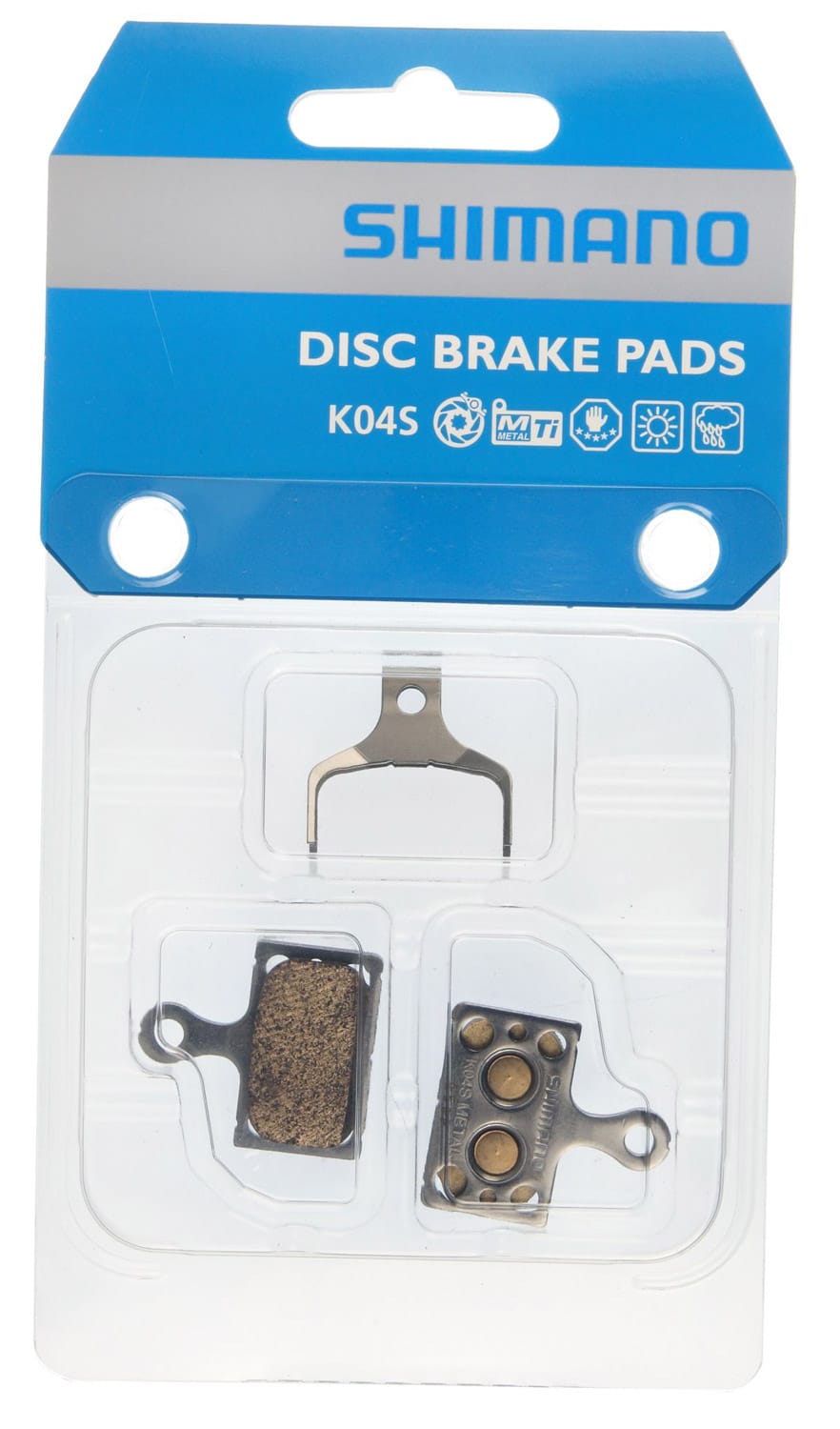 SHIMANO K04S METAL DISC BRAKE PADS