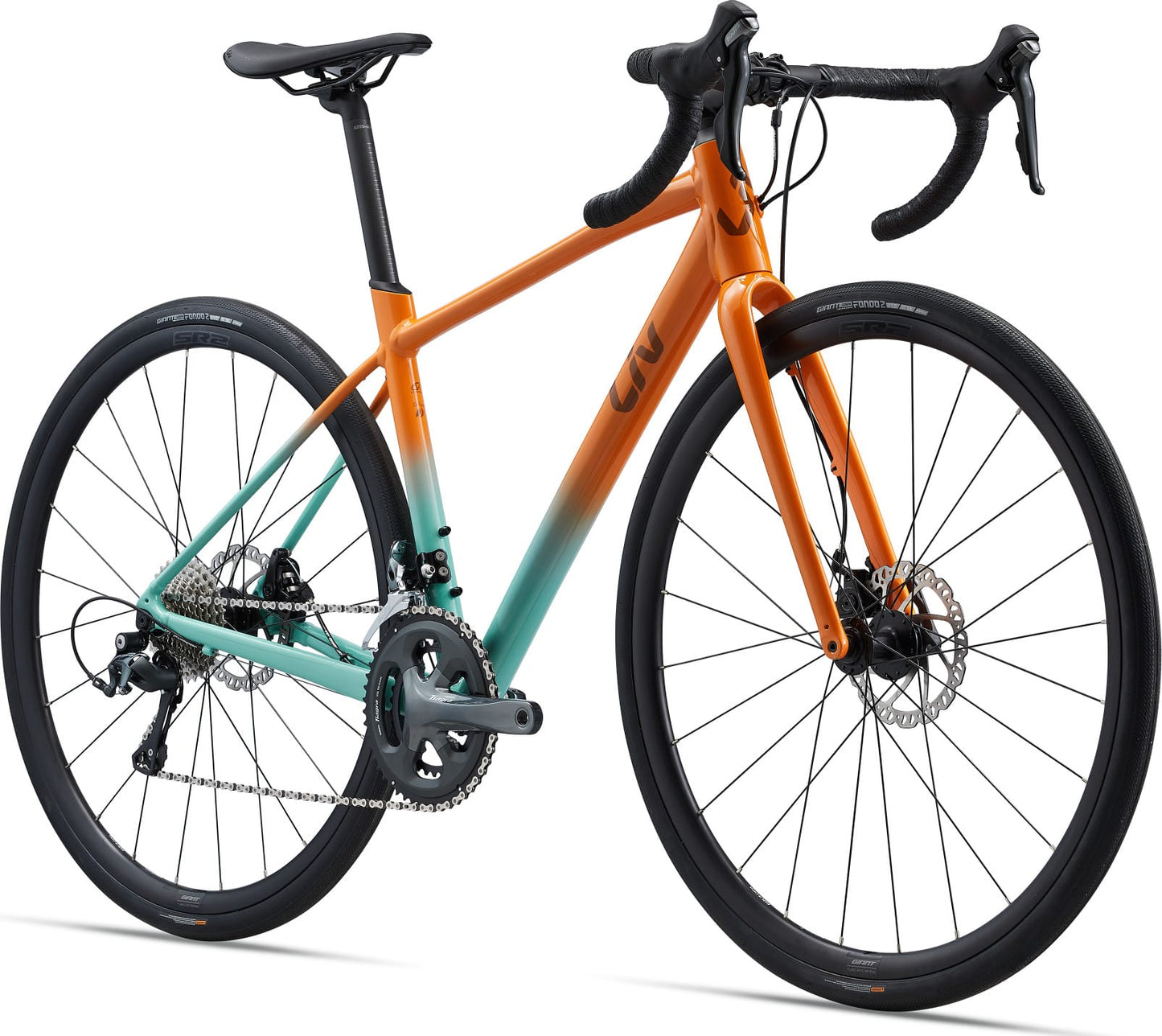 GIANT LIV AVAIL AR 2 ROAD BIKE 2022 - BRIGHT MARIGOLD/OCEAN WAVE