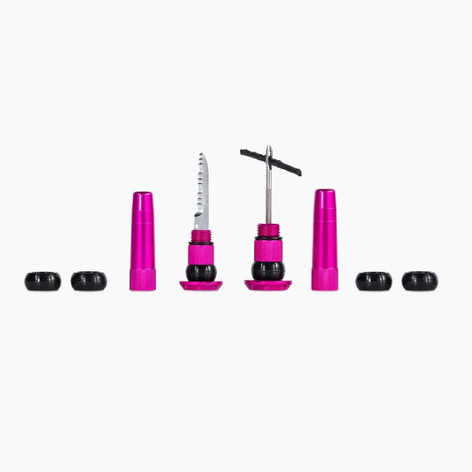 MUC-OFF STEALTH TUBELESS PUNCTURE PLUG - PINK