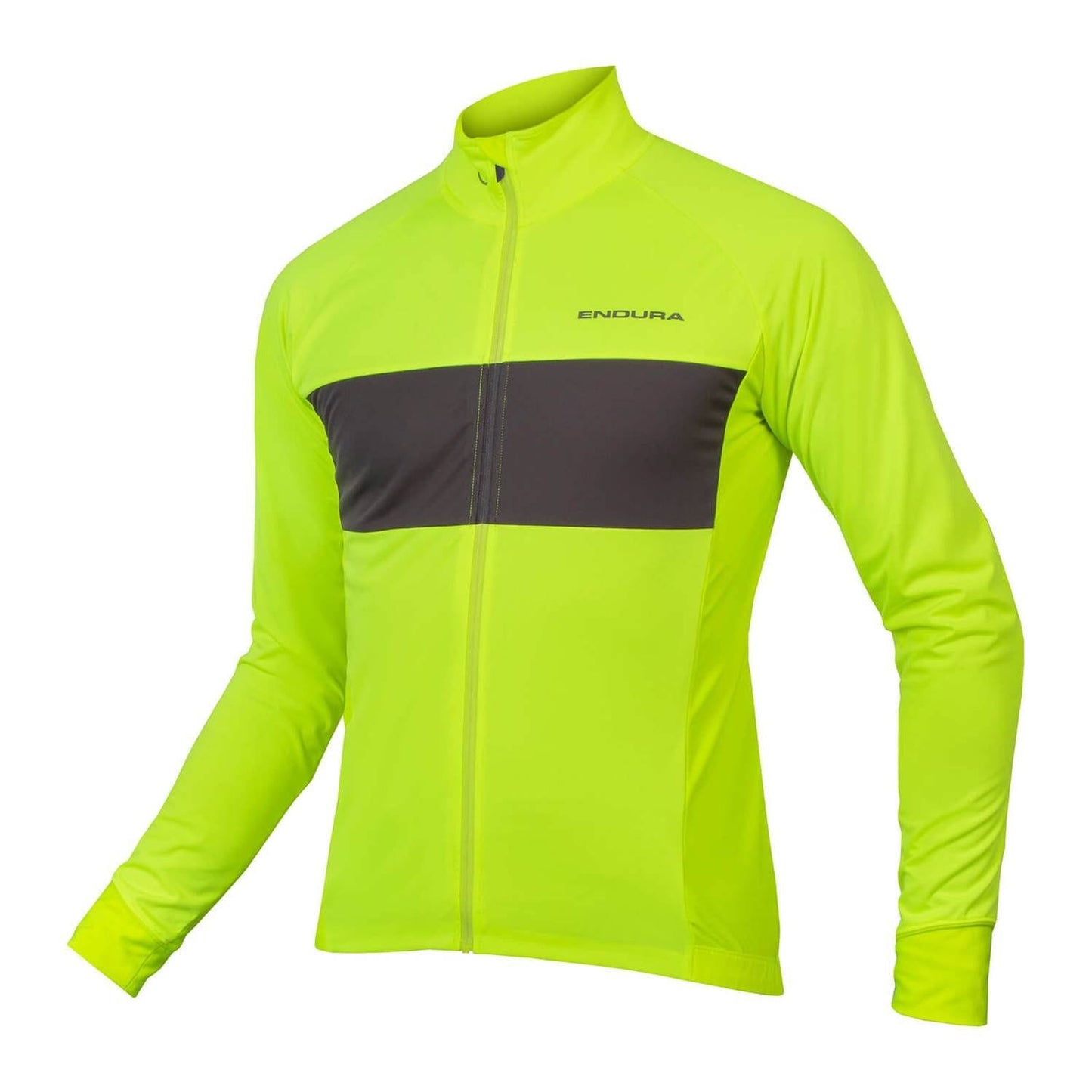 ENDURA FS260-PRO JETSTREAM L/S JERSEY II - HI-VIZ YELLOW