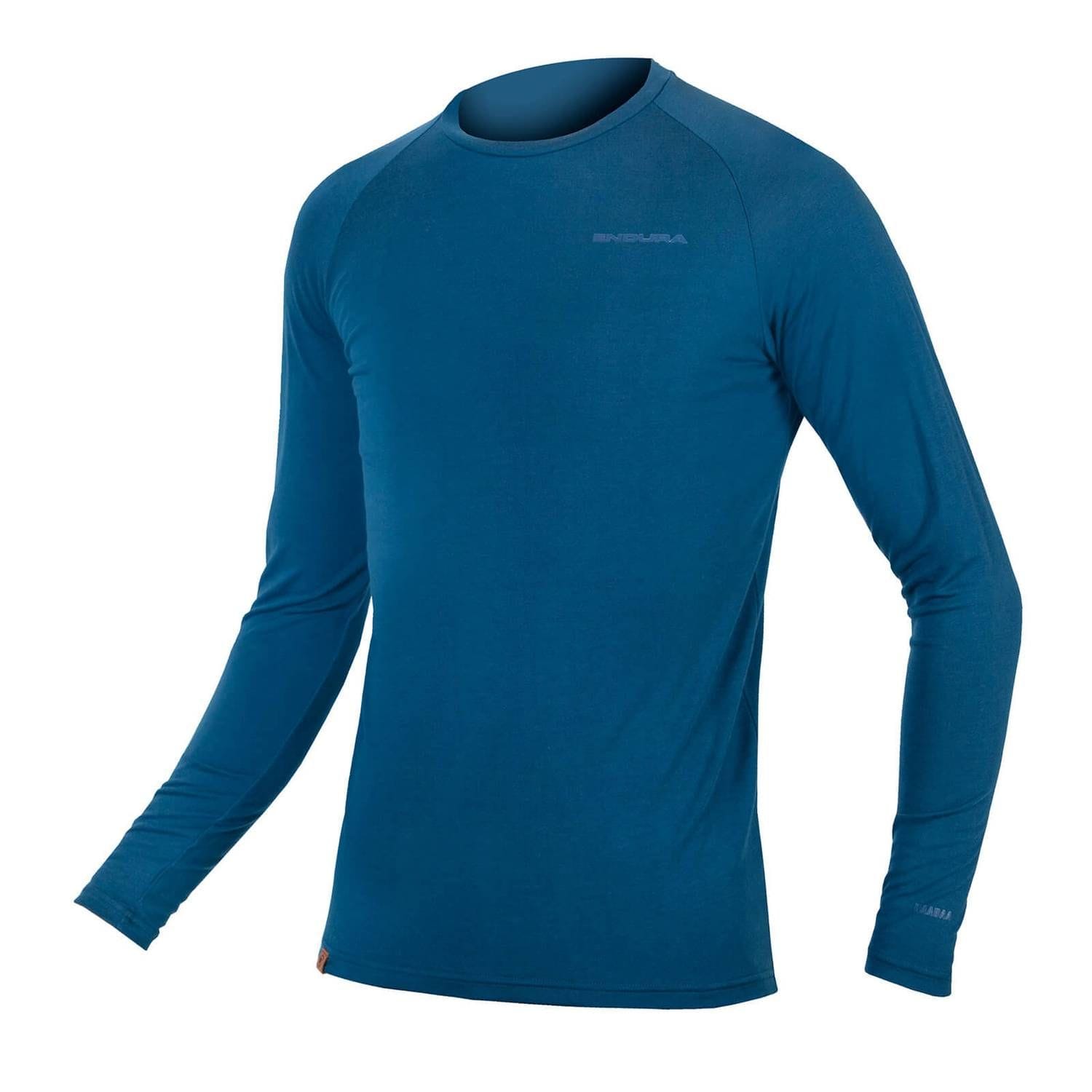 ENDURA BAABAA BLEND L/S BASELAYER BLUEBERRY
