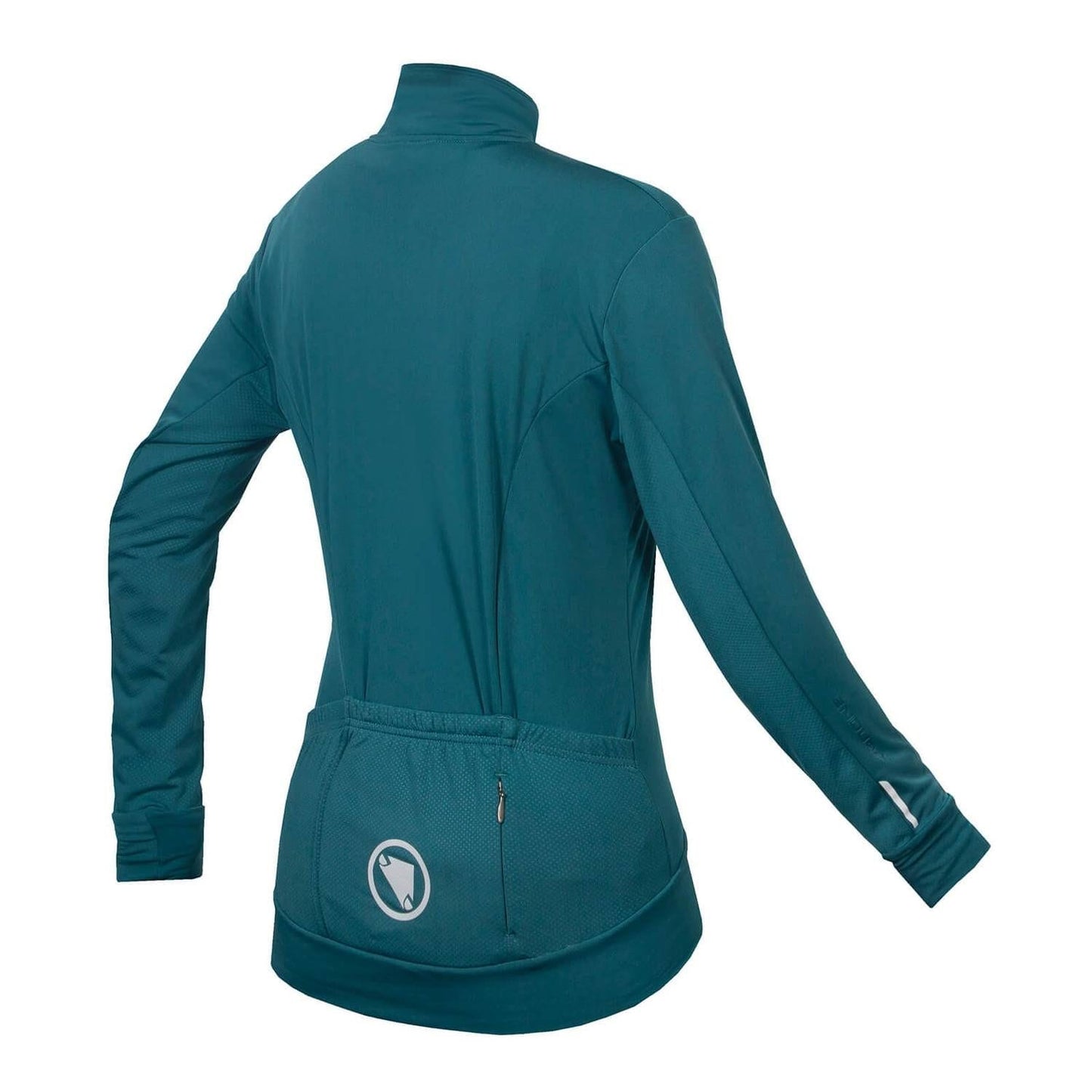 ENDURA WOMEN'S XTRACT ROUBAIX L/S JERSEY - DEEP TEAL