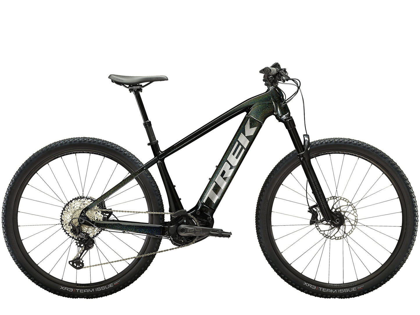 TREK POWERFLY 7 GEN 3 HARDTAIL E-MTB BIKE 2023 - DARK PRISMATIC/TREK BLACK