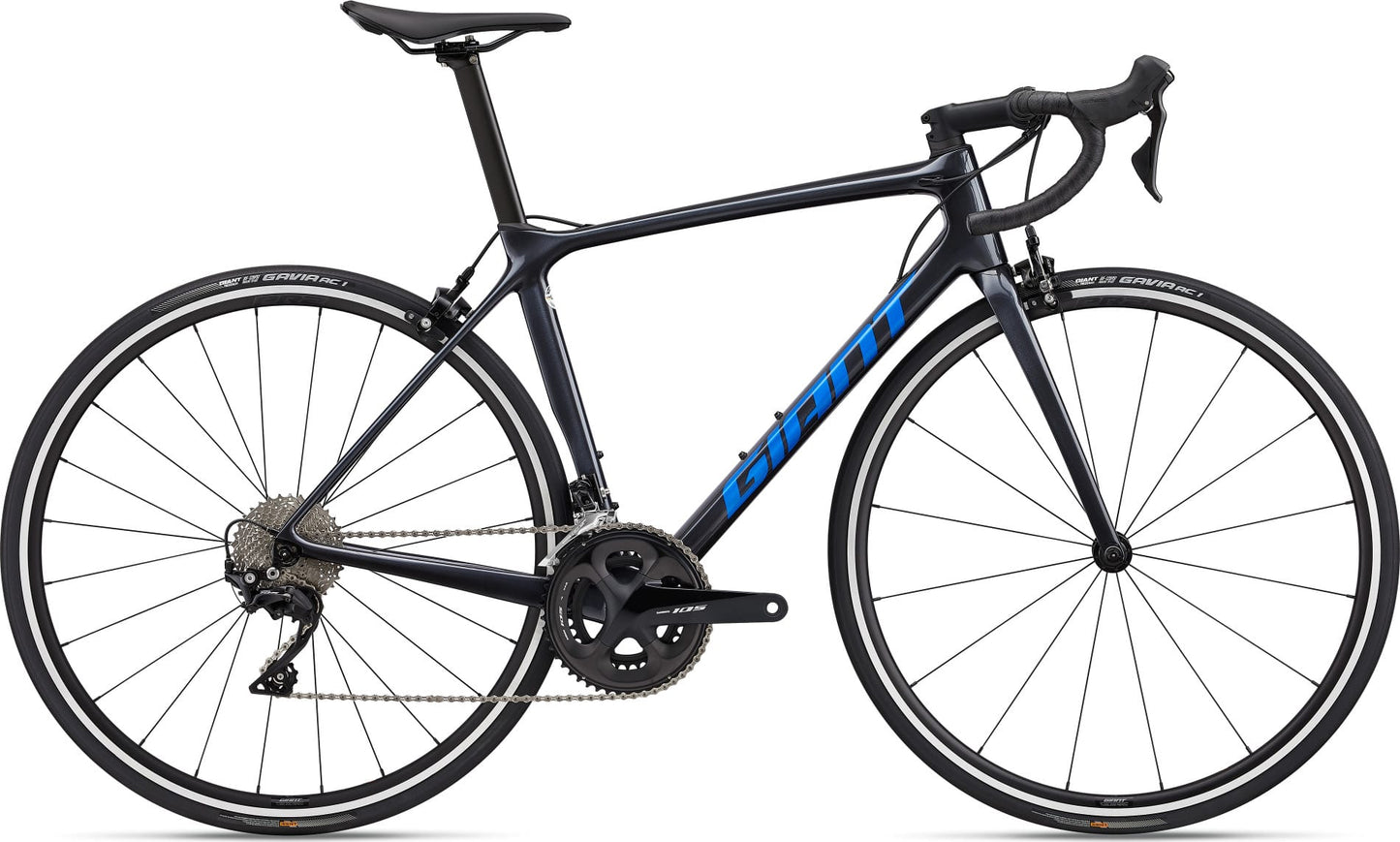 GIANT TCR ADVANCED 2 ROAD BIKE 2023 - COLD IRON