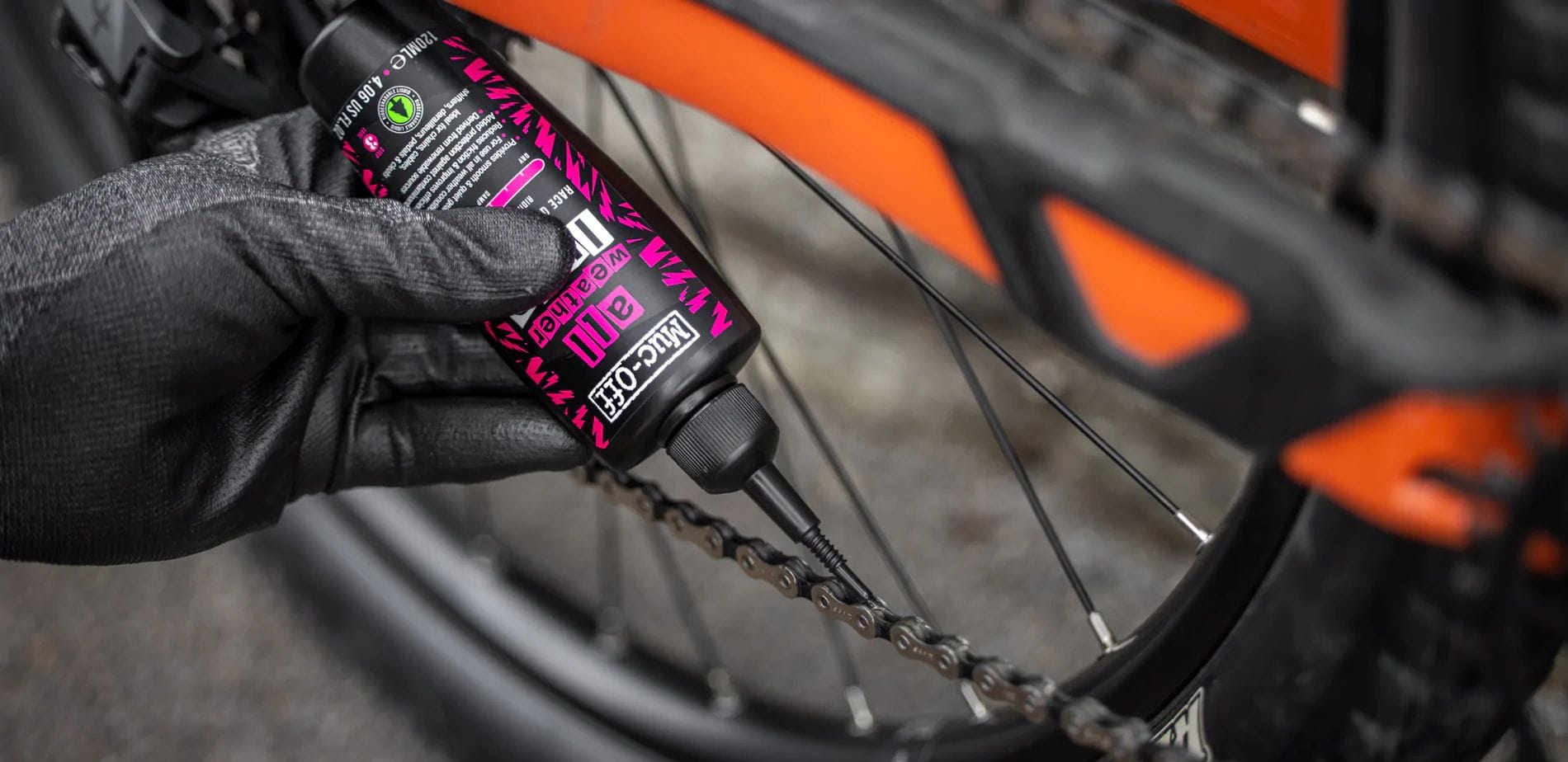 MUC-OFF ALL-WEATHER LUBE CHAIN OIL 120ml