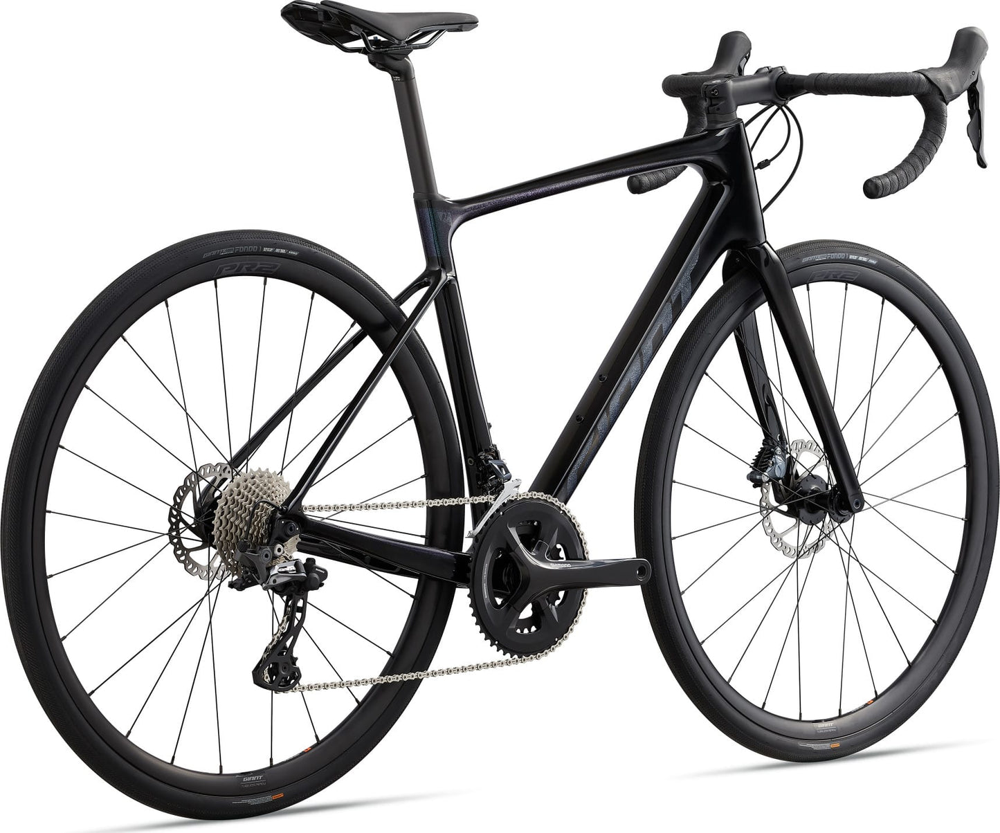 GIANT DEFY ADVANCED 1 ROAD BIKE 2022 - GLOSS CARBON SMOKE/STARRY NIGHT
