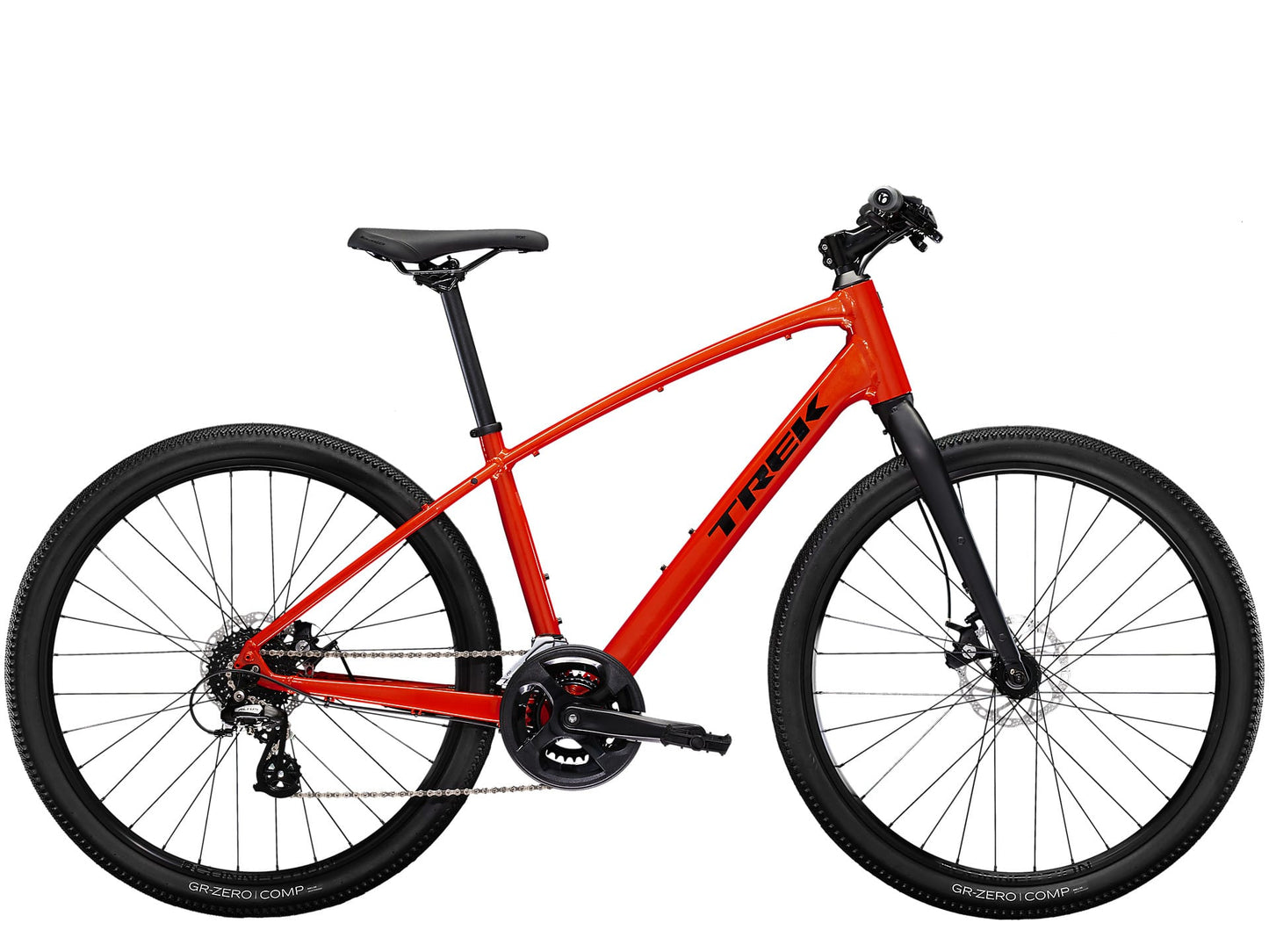 TREK DUAL SPORT 1 GEN 5 HYBRID BIKE 2023 - LAVA