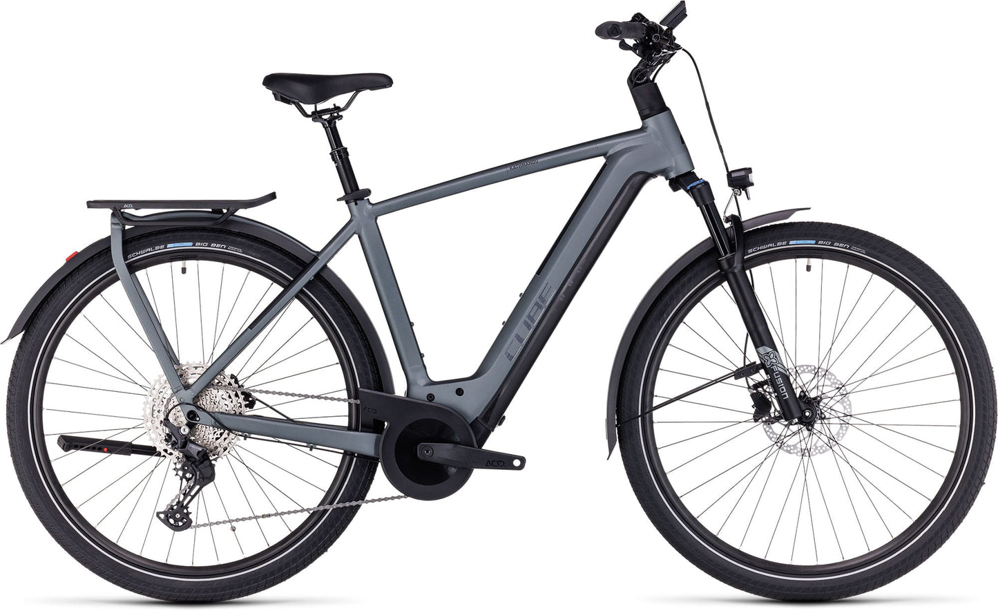 CUBE KATHMANDU HYBRID PRO 750 EBIKE BIKE 2023 - FLASHGREY'N'METAL