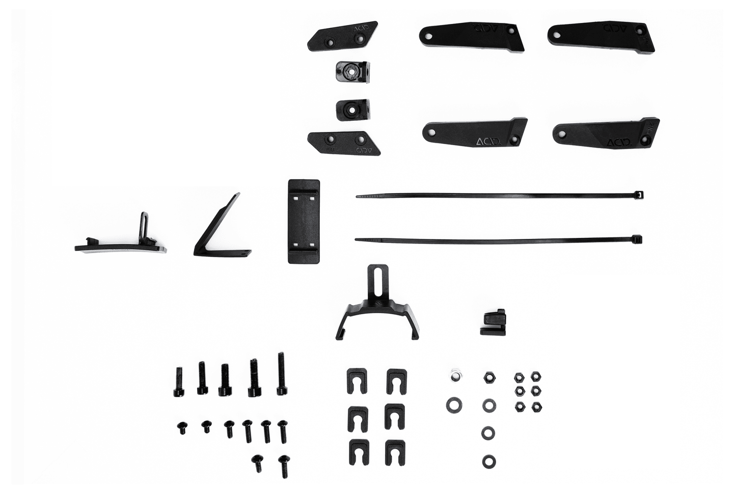 CUBE ACID MUDGUARD SET 50MM x 28" BB MOUNT 2.0