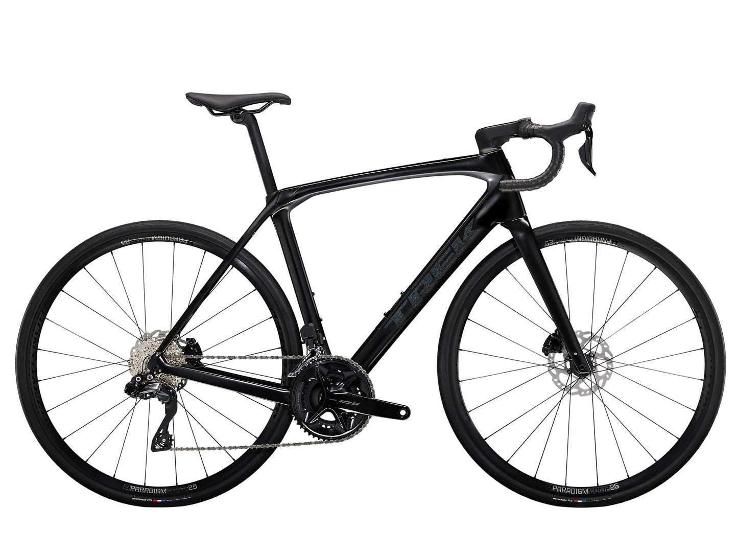 TREK DOMANE SL 6 GEN 4 ROAD BIKE 2024 - SATIN TREK BLACK