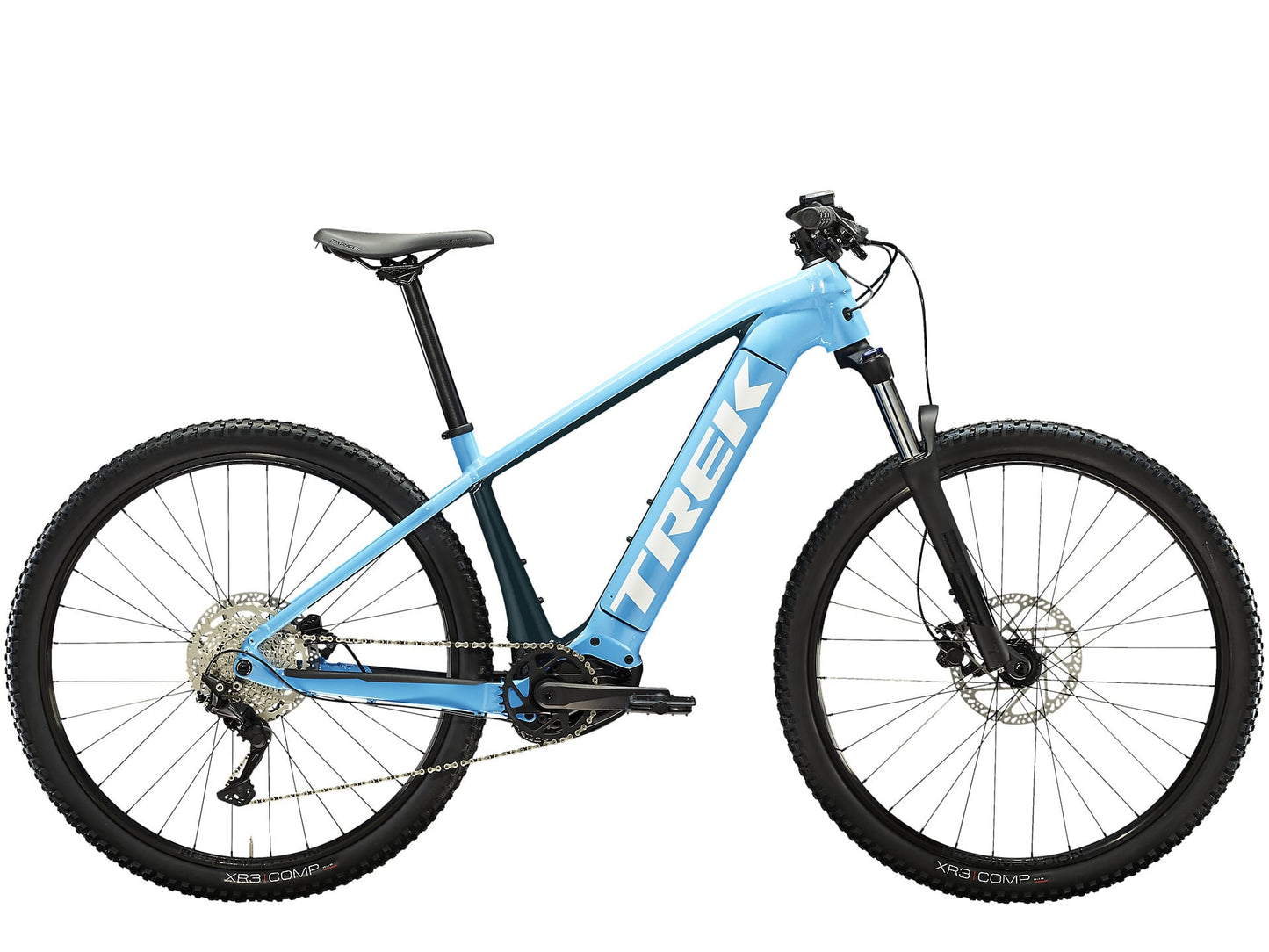 TREK POWERFLY 4 625wh HARDTAIL E-MTB BIKE 2023 - AZORE/NAUTICAL NAVY