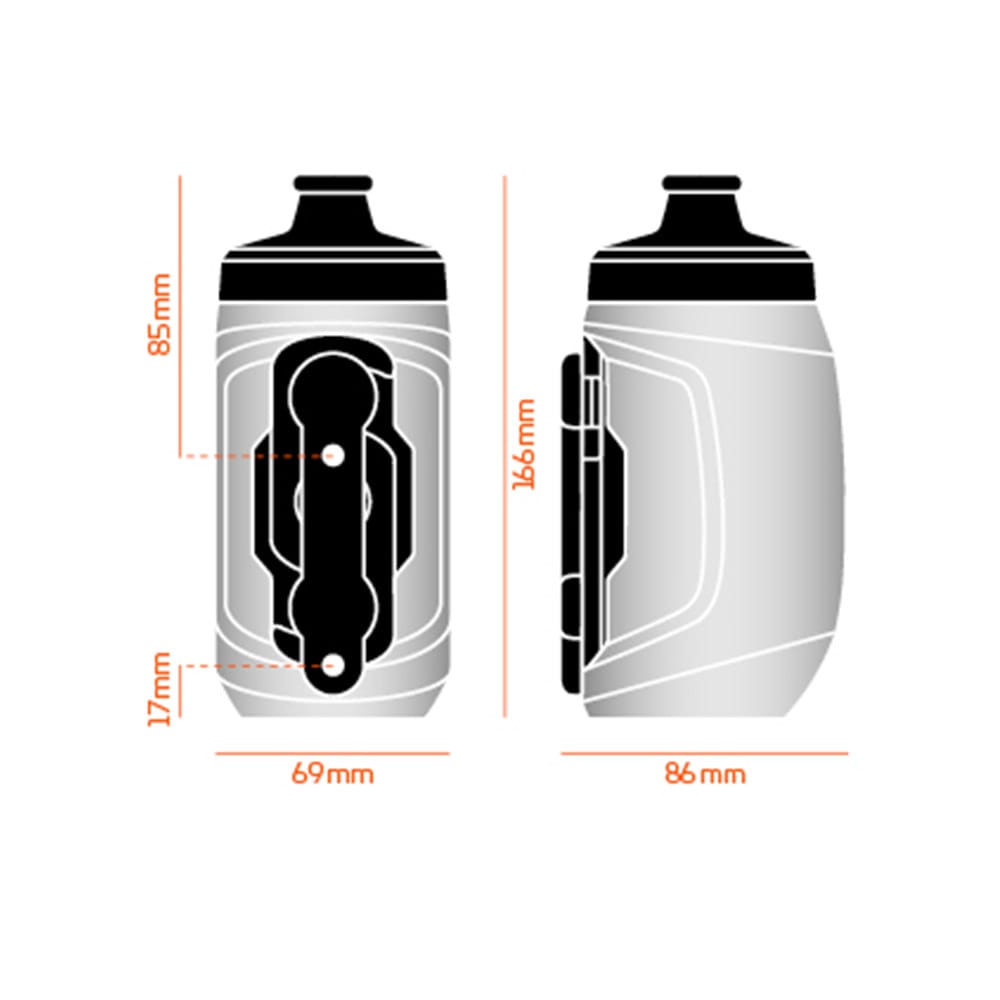 FIDLOCK TWIST BOTTLE 450 KIDS + BIKE BASE