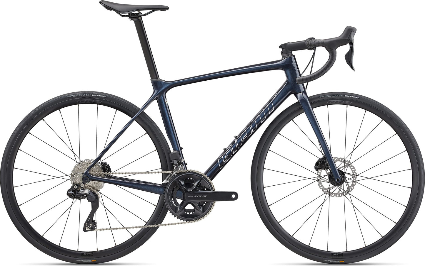 GIANT TCR ADVANCED 1 DISC-PC ROAD BIKE 2023 - GLOSS COLD NIGHT
