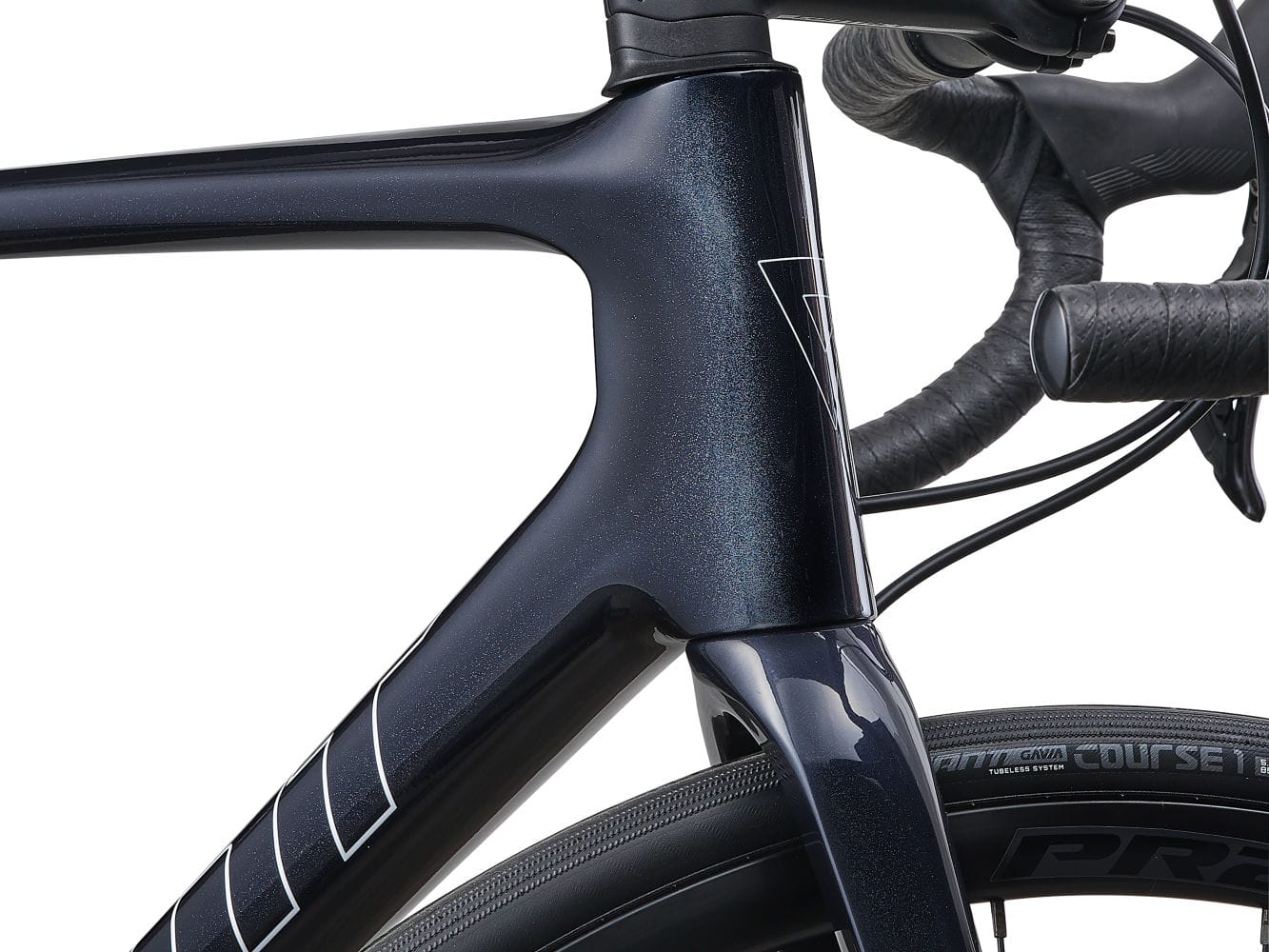 GIANT TCR ADVANCED 1 DISC-PC ROAD BIKE 2023 - GLOSS COLD NIGHT