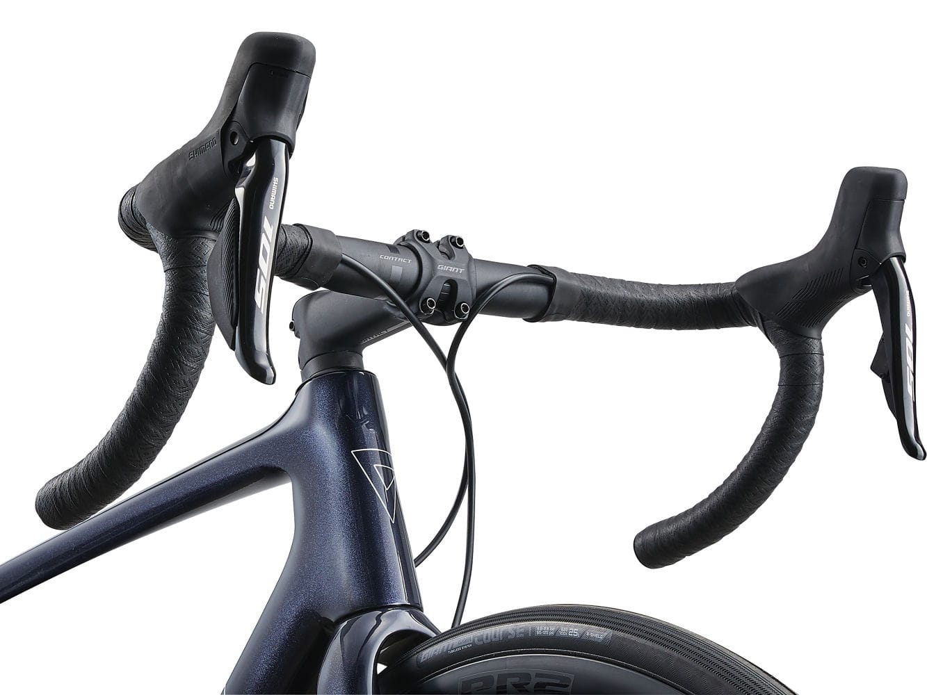 GIANT TCR ADVANCED 1 DISC-PC ROAD BIKE 2023 - GLOSS COLD NIGHT