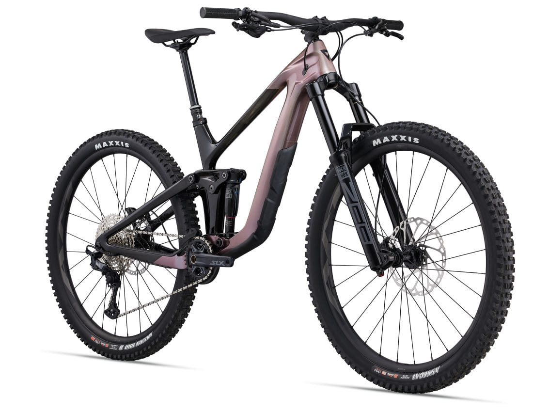 GIANT REIGN ADVANCED PRO 2 FULL SUSPENSION MTB BIKE 2023 - GLOSS ORION NEBULA/CARBON