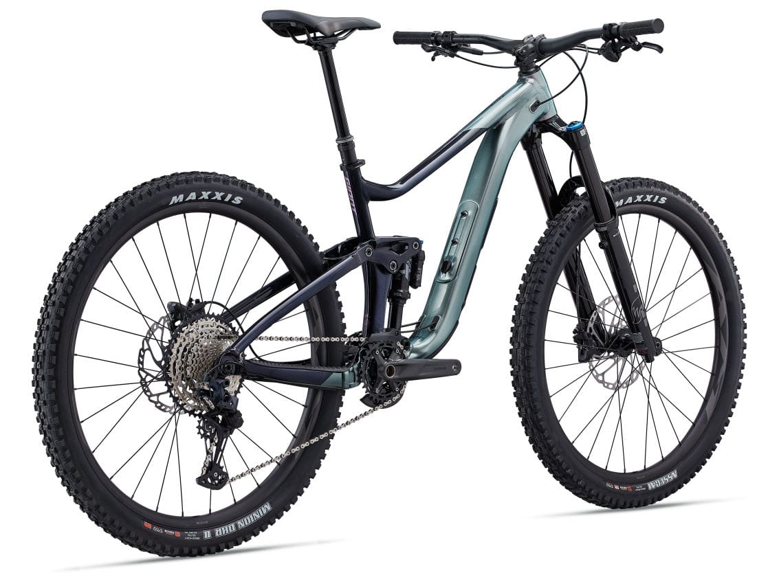 GIANT REIGN 1 FULL SUSPENSION MTB BIKE 2023 - GLOSS AIRGLOW/COLD NIGHT