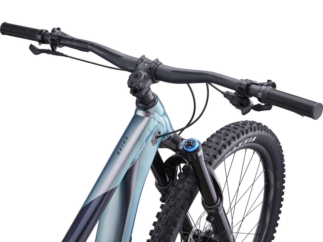 GIANT REIGN 1 FULL SUSPENSION MTB BIKE 2023 - GLOSS AIRGLOW/COLD NIGHT