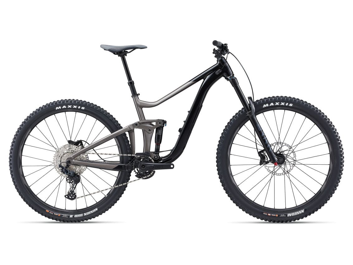 GIANT REIGN 2 FULL SUSPENSION MTB BIKE 2023 - GLOSS BLACK/METAL